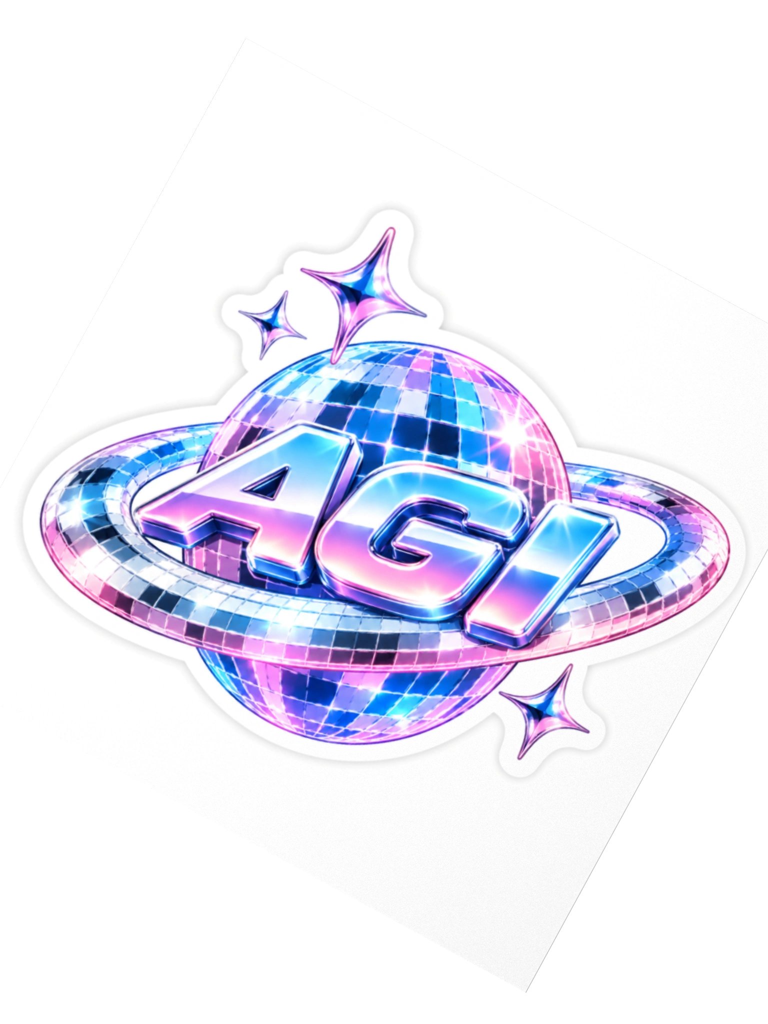 AGI Disco Planet Sticker product image (2)
