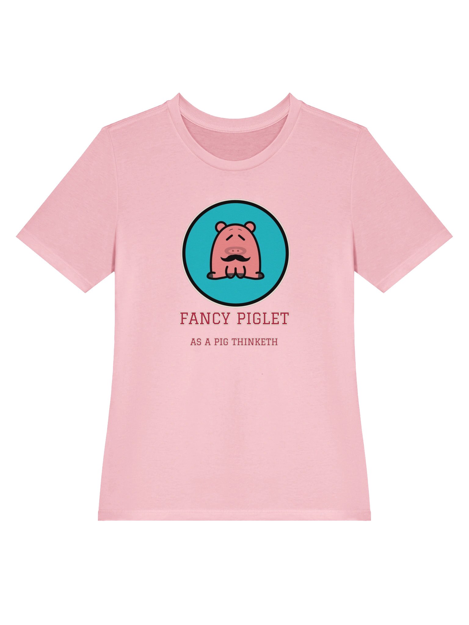 Fancy Piglet Women's Tee | As a Pig Thinketh product image (3)