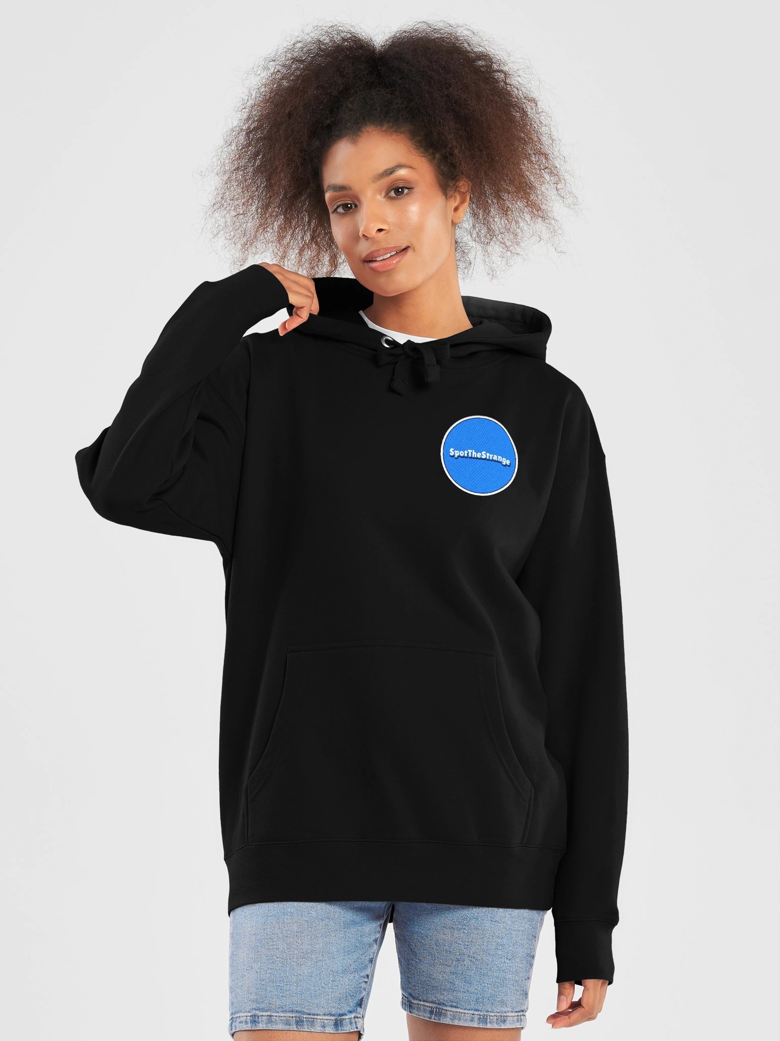 SpotTheStrange Blue Logo Premium Hoodie product image (5)