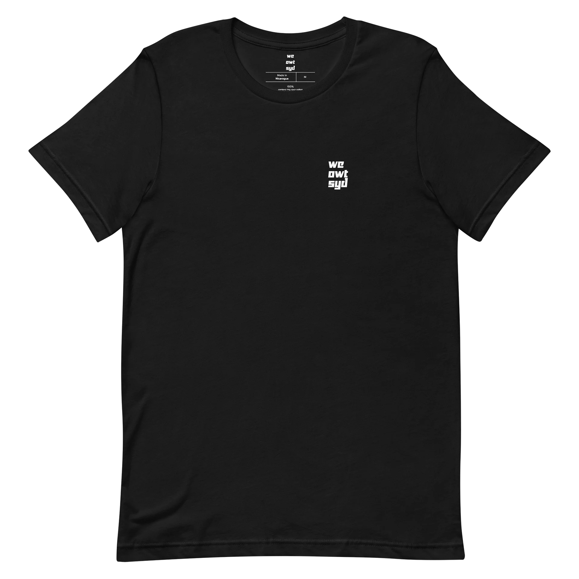 WeOwtsyd Premium T-Shirt - Chest Logo - Black product image (5)