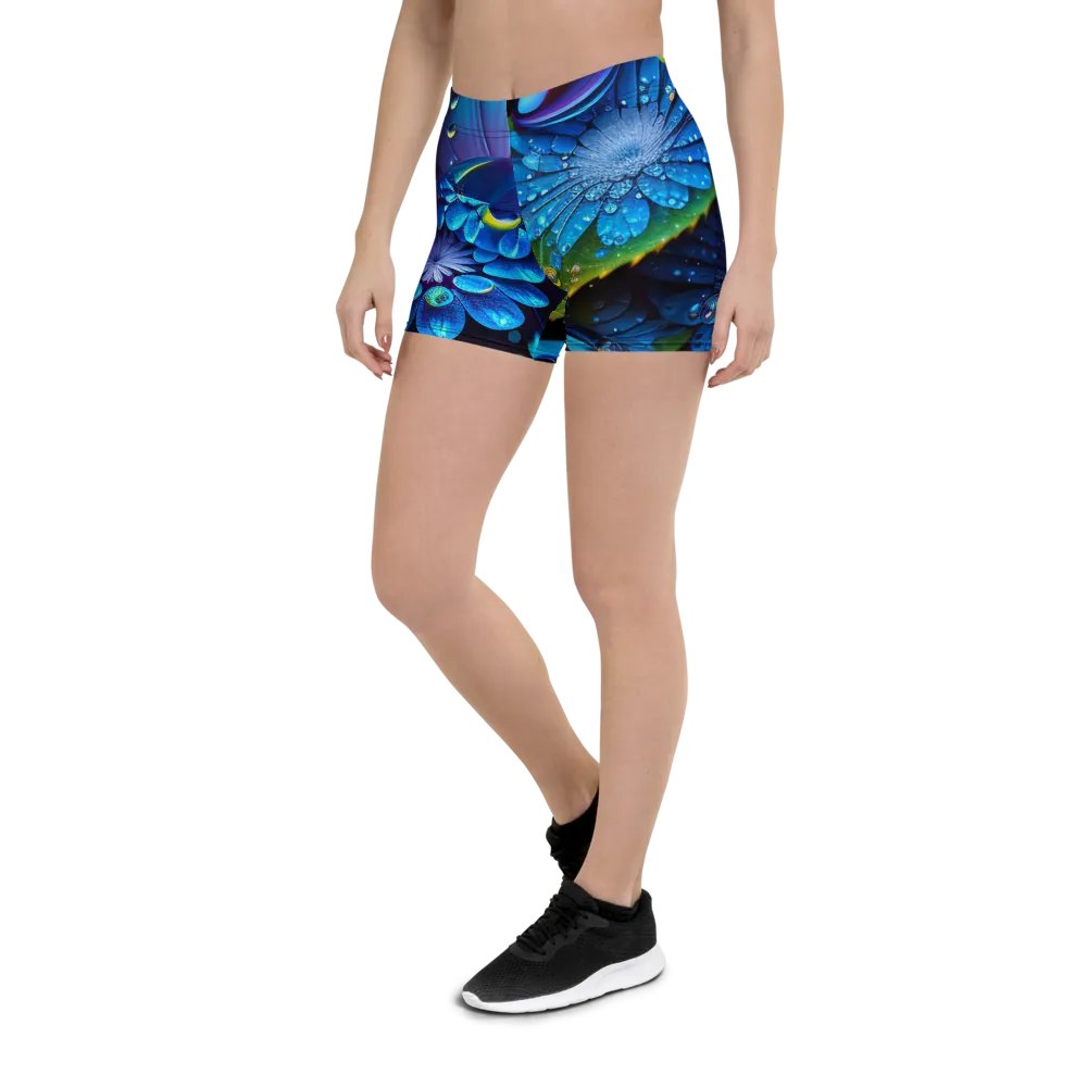 Kawaiikitten Exclusive Premium Dew Drop Comfort Yoga Shorts product image (7)