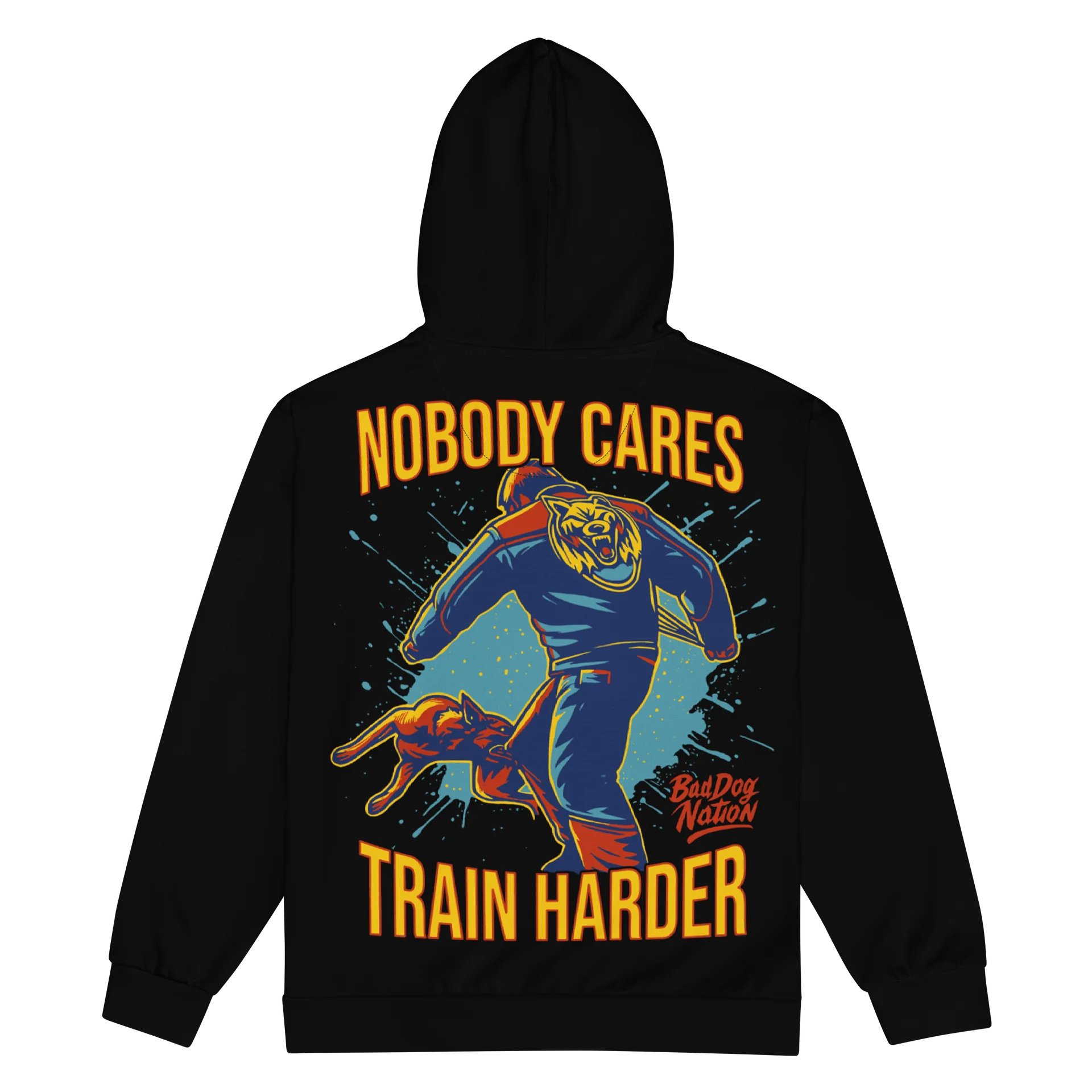 Nobody Cares Train Harder - Hoodie product image (2)