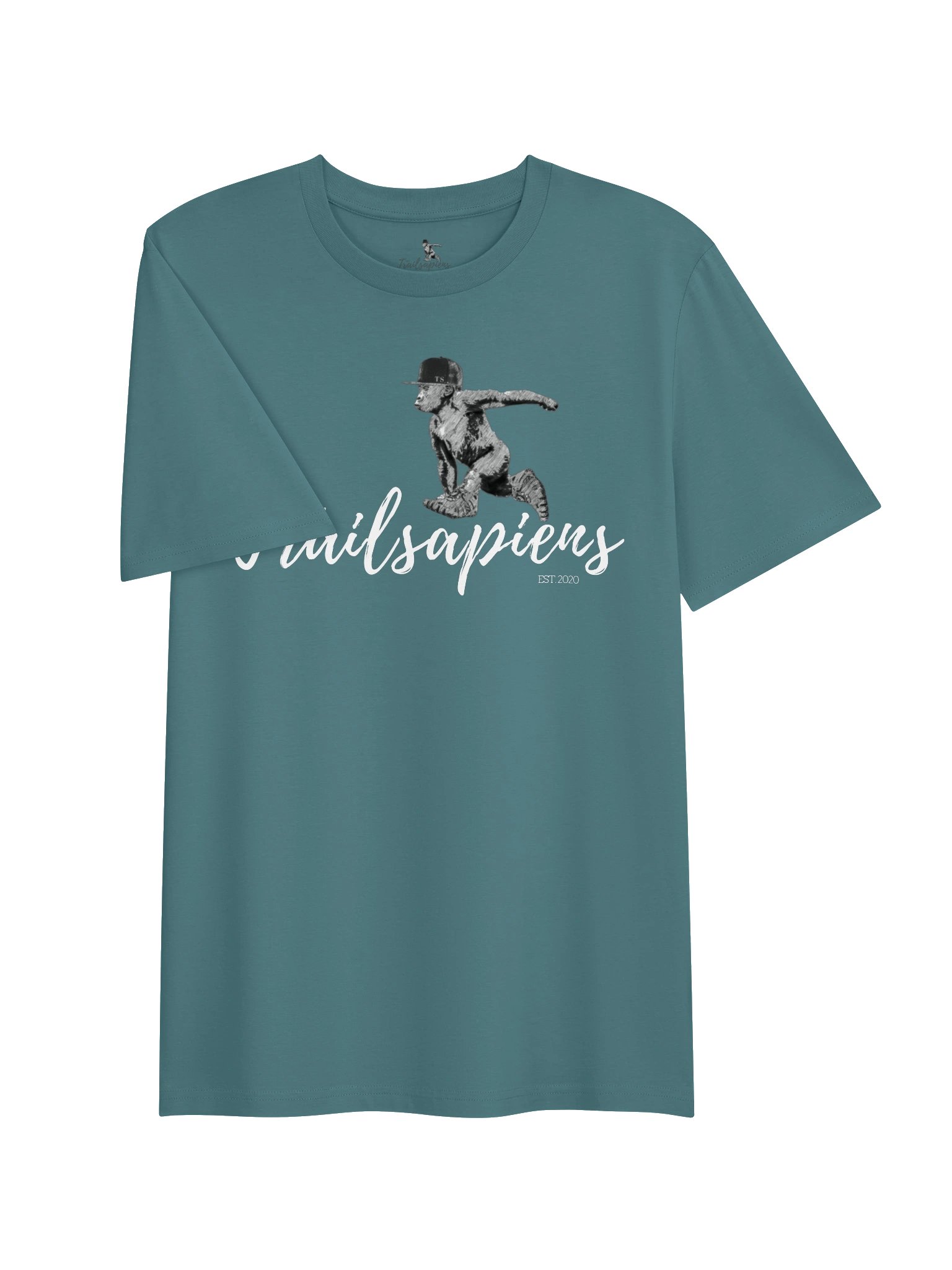 ECO-Friendly & Organic Premium Quality - Men's T-shirt with Trailsapiens logo product image (4)