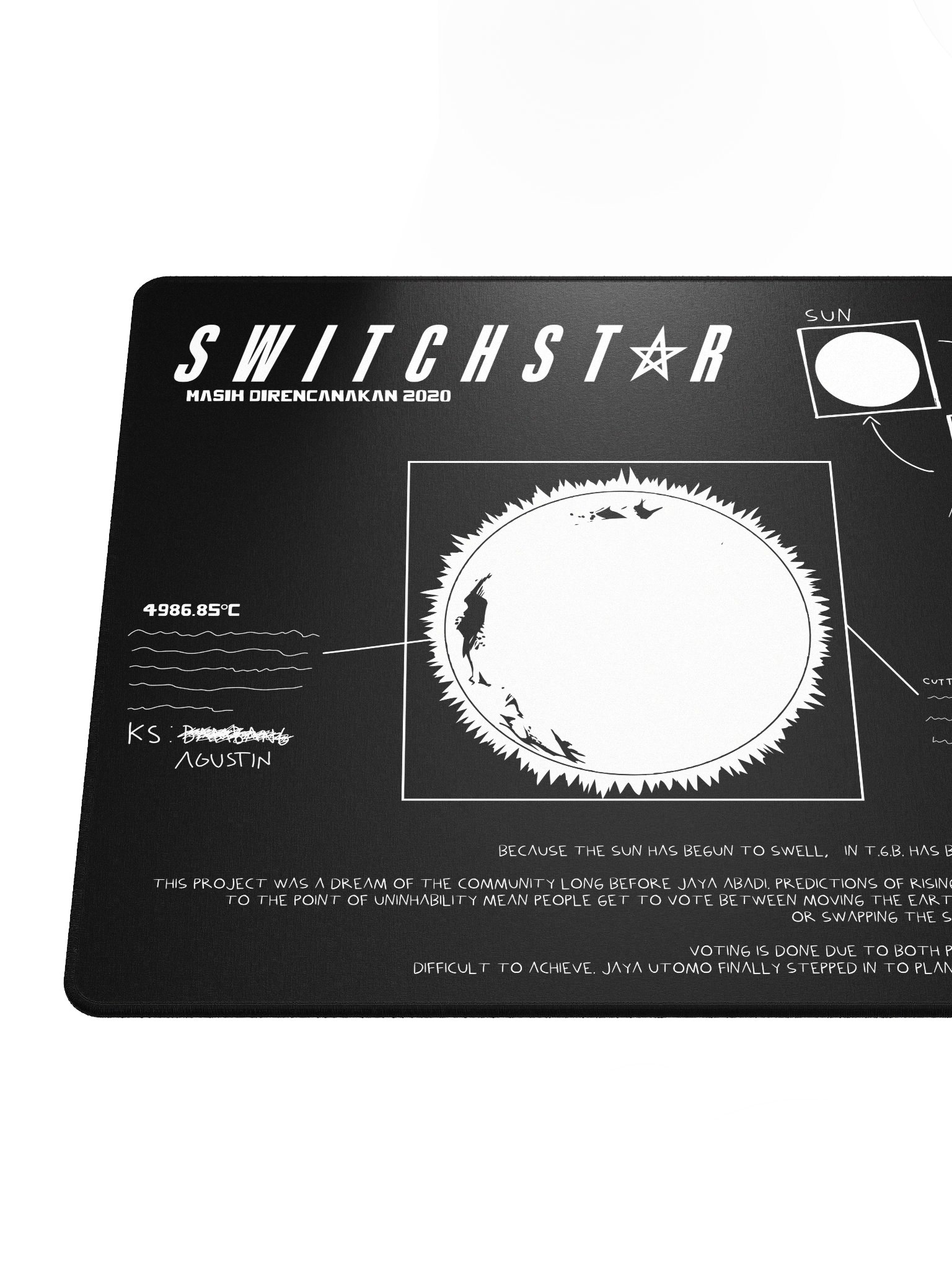 DESKMAT | SWITCHSTAR (BLACK EDITION) product image (5)