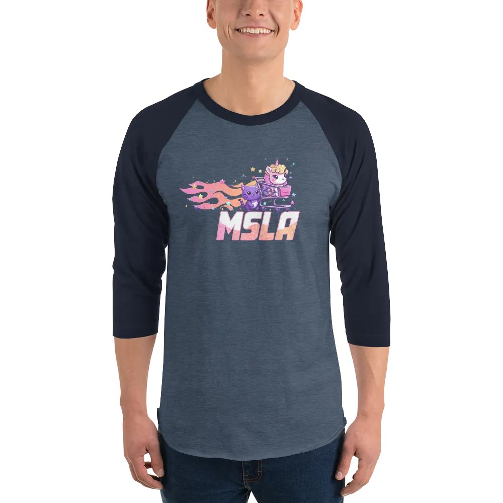 MSLA Sparkles Amigos - Jersey Raglan Tee product image (13)