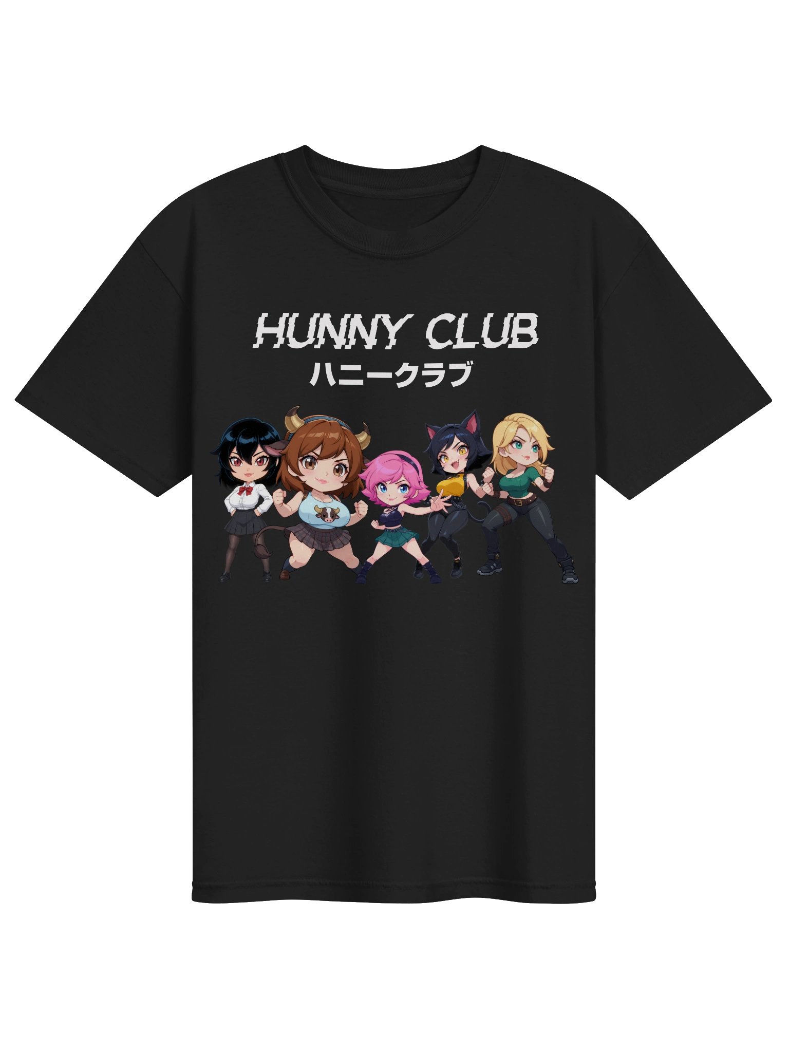 Hunny Club - Chibiverse Group Alt Tee product image (1)