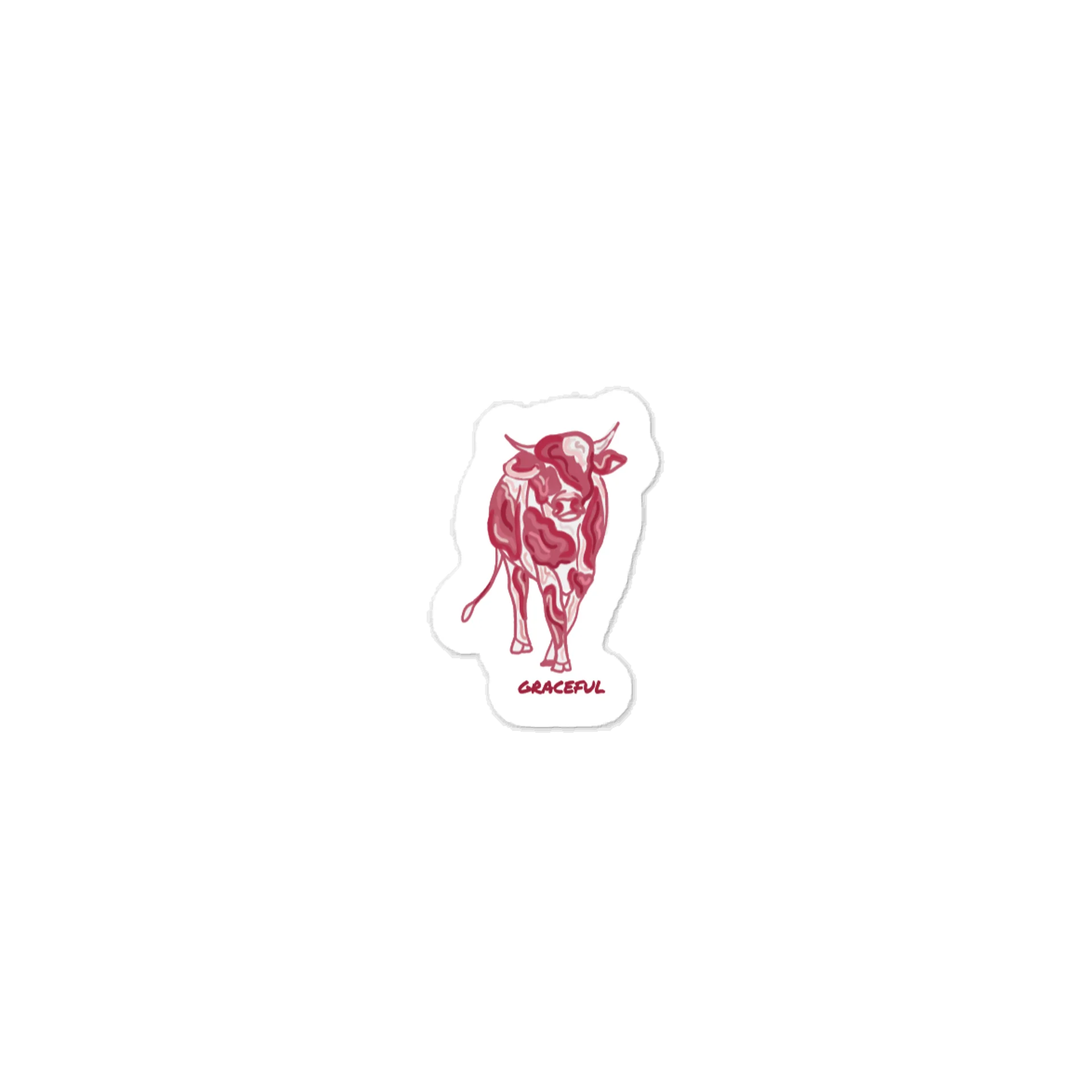 Graceful - Vinyl Sticker product image (1)