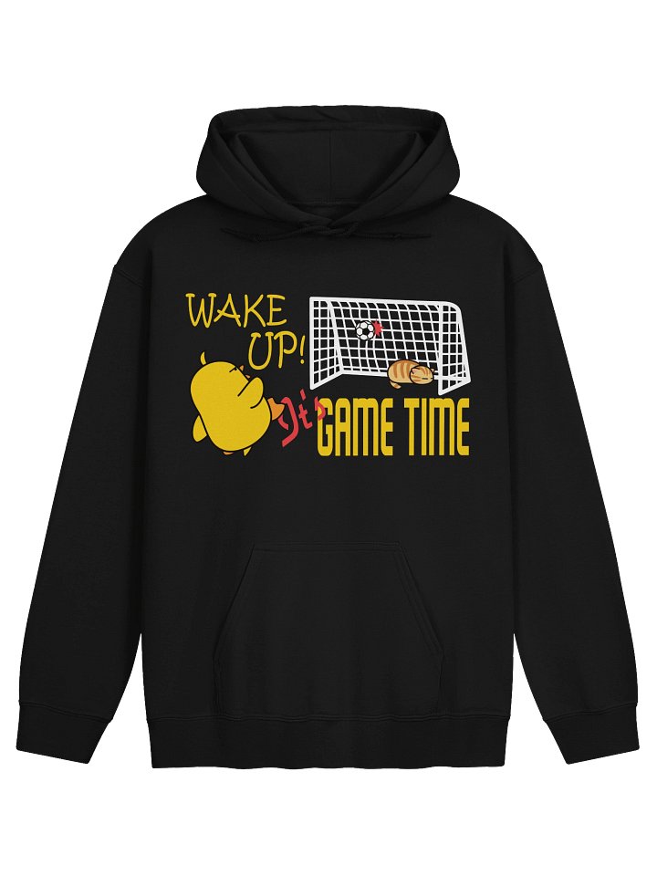 Soccer Cat (WAKE UP, It's GAME TIME) - Unisex Adult Hoodie product image (1)