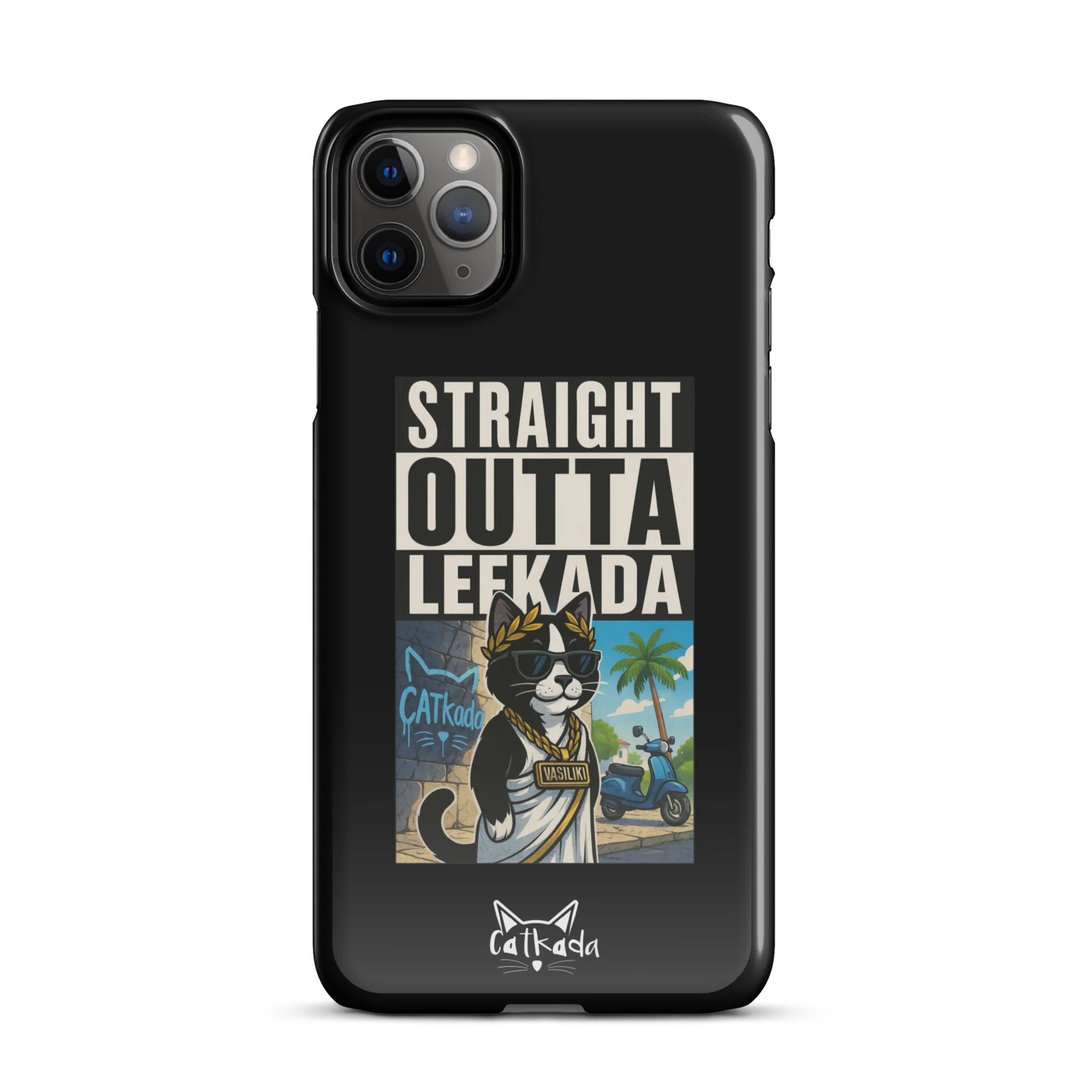 STRAIGHT OUTTA LEFKADA IPHONE CASE product image (59)