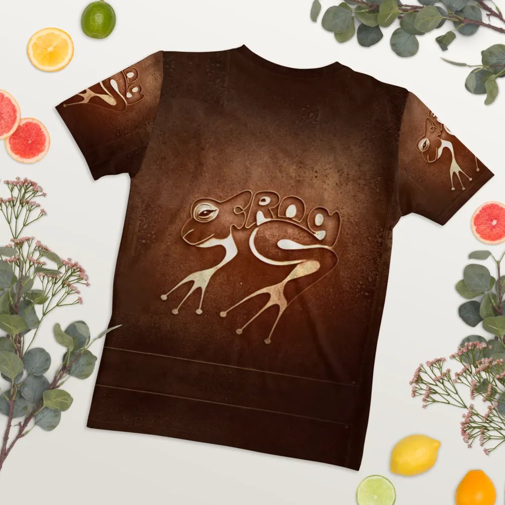Frog typography t shirt product image (5)