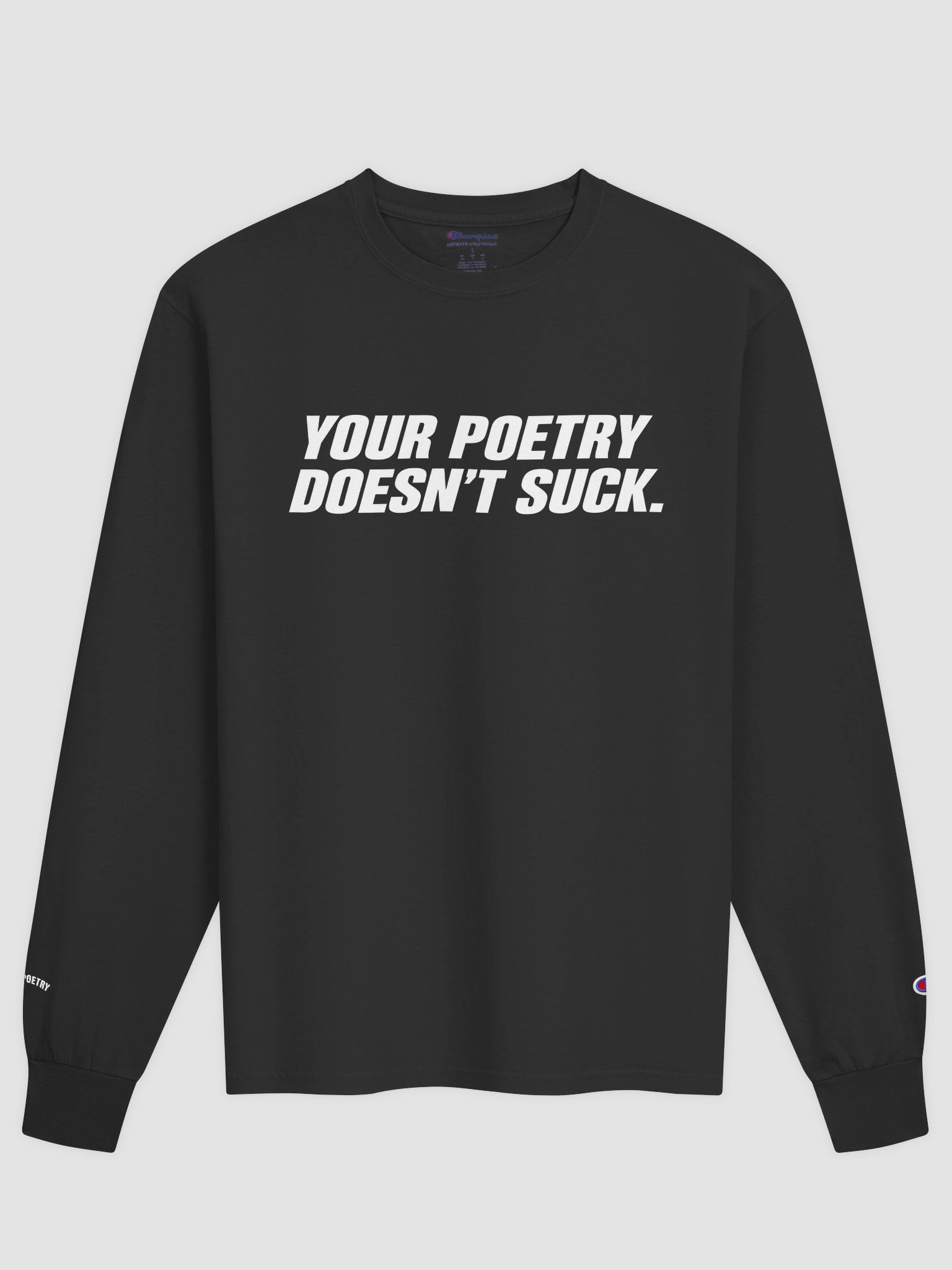 Bold Distressed Statement Long Sleeve Tee product image (1)