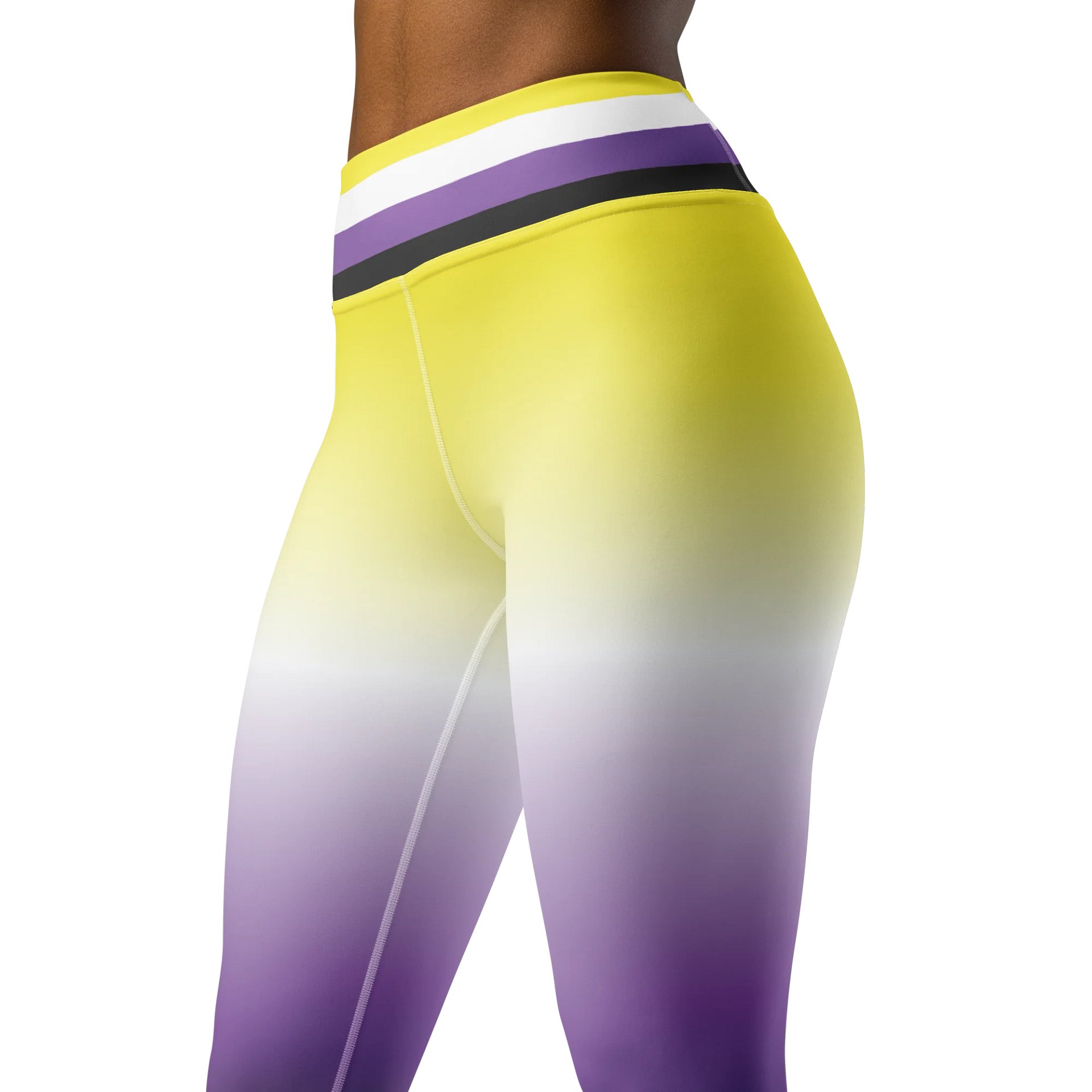 Non-binary Pride Gradient Leggings product image (4)