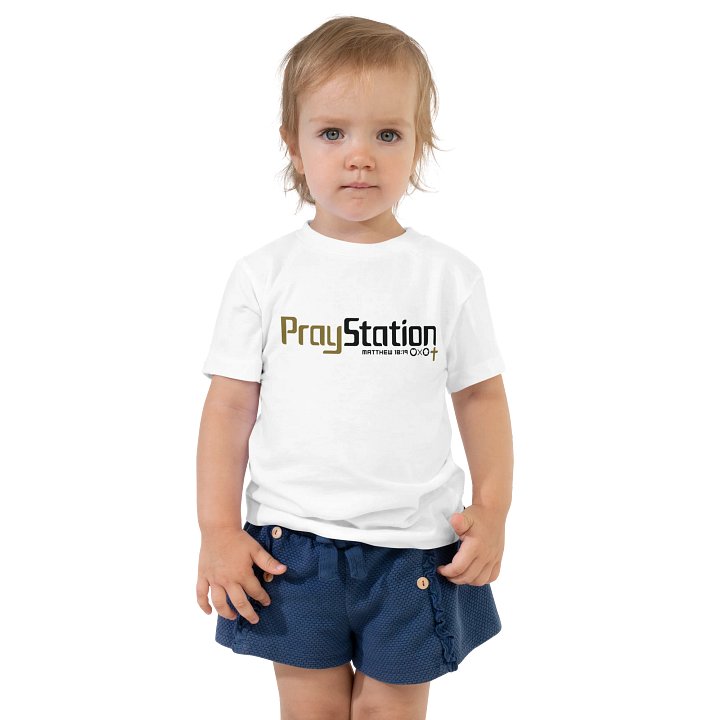 LXA PrayStation Toddler Tee | Love X Aloha - Faith Collection | Premium Christian Apparel product image (1)