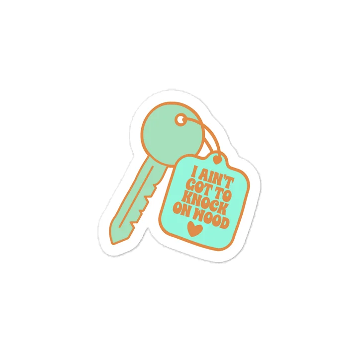 His Love Was The Key - Decal product image (1)