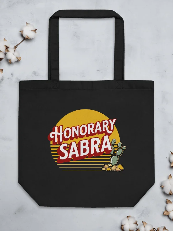 Honorary Sabra Eco Tote Bag product image (2)