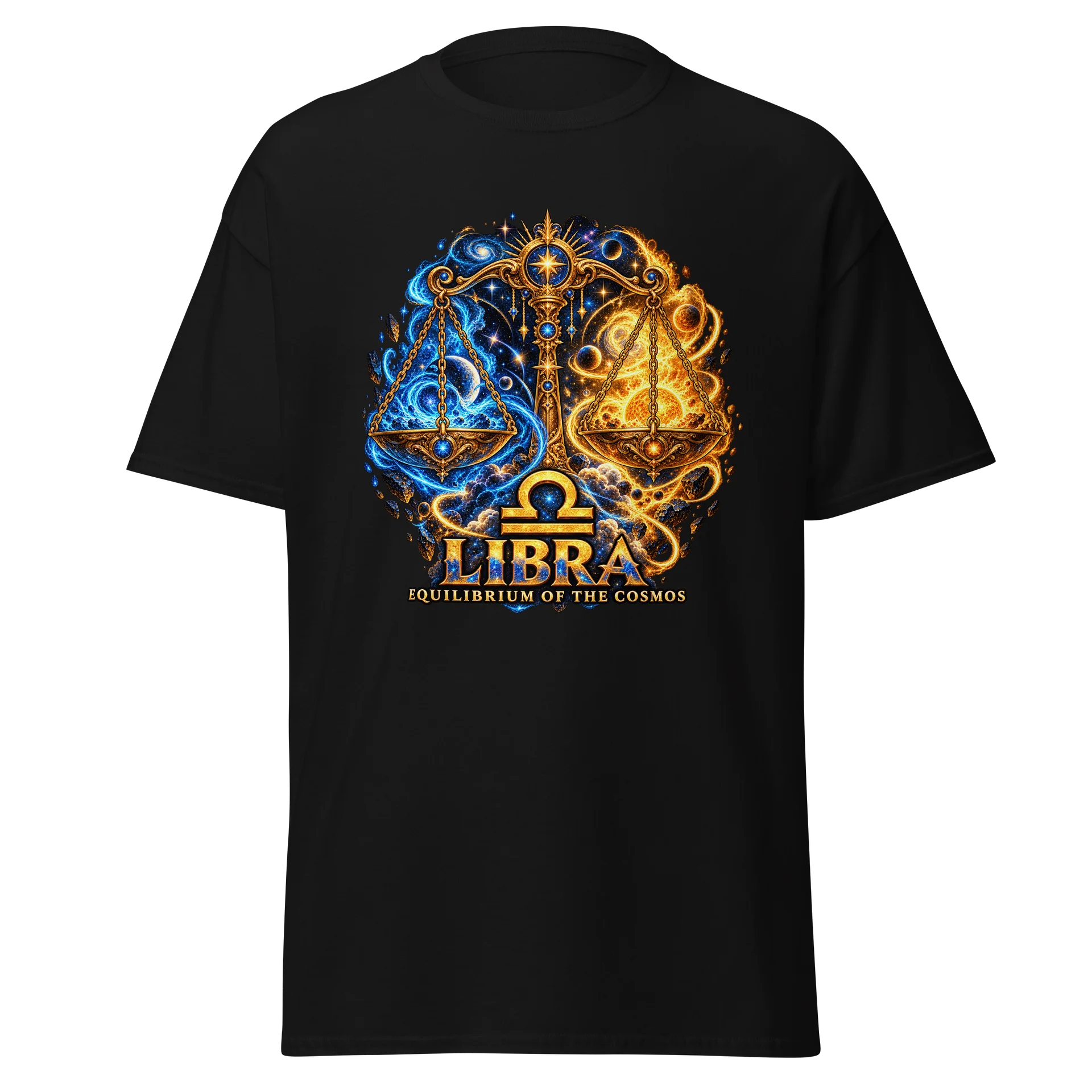 Equilibrium of the Cosmos — Libra Zodiac Tee product image (1)