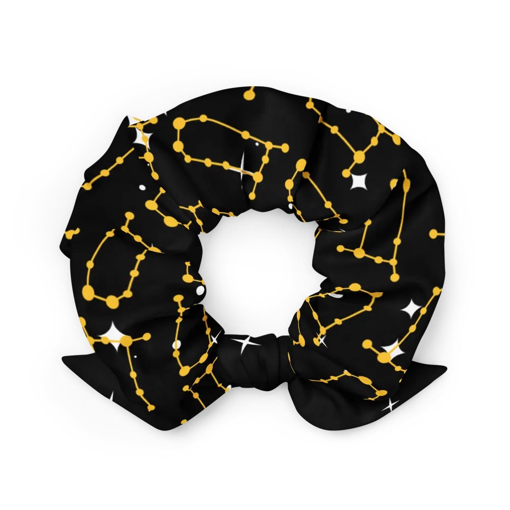 Starry Night Gemini All-Over Print Scrunchie product image (3)