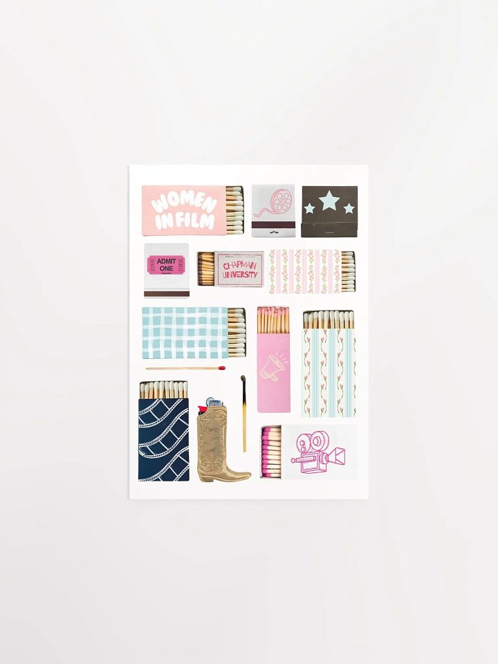 Wif Matchbook Poster product image (1)