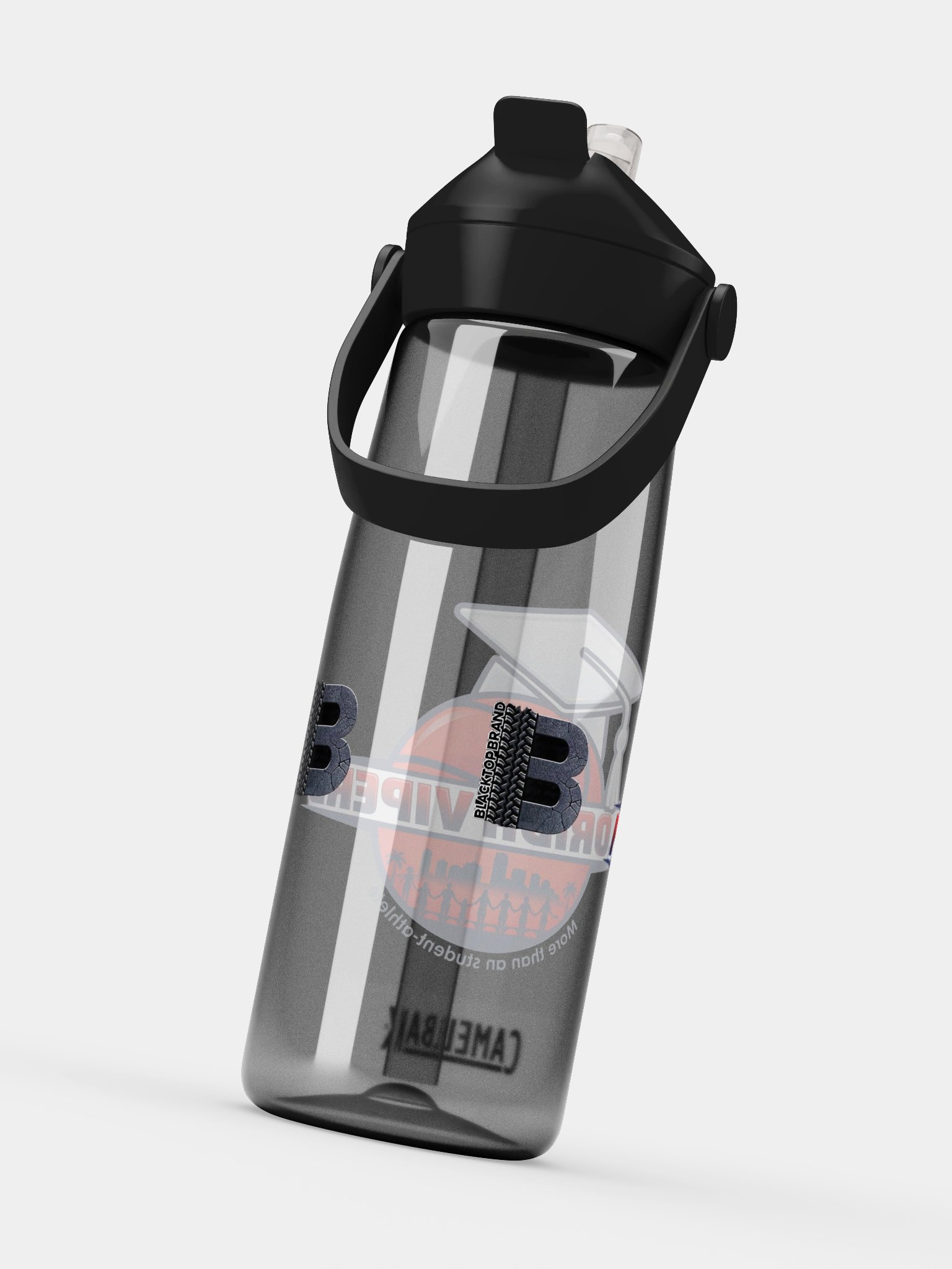 Blacktop Brand Florida Vipers Flip Straw Water Bottle product image (22)