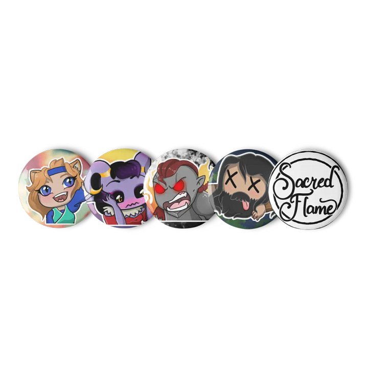 Main cast Emote Pins product image (3)