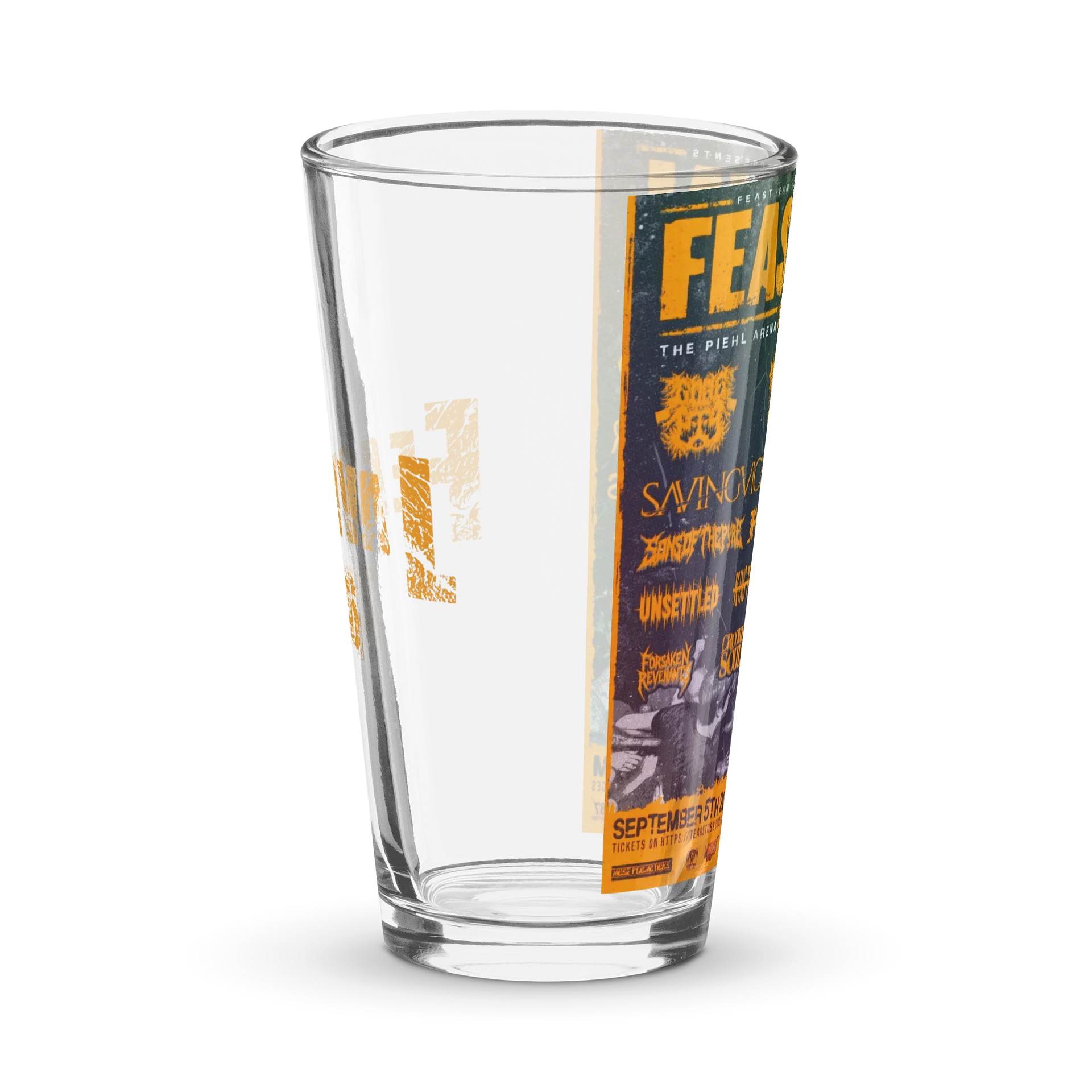 Feastival 2026 Pint Glass product image (2)