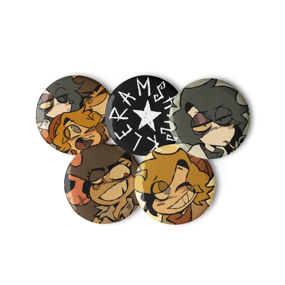 Ramshackle Trio Buttons product image (2)