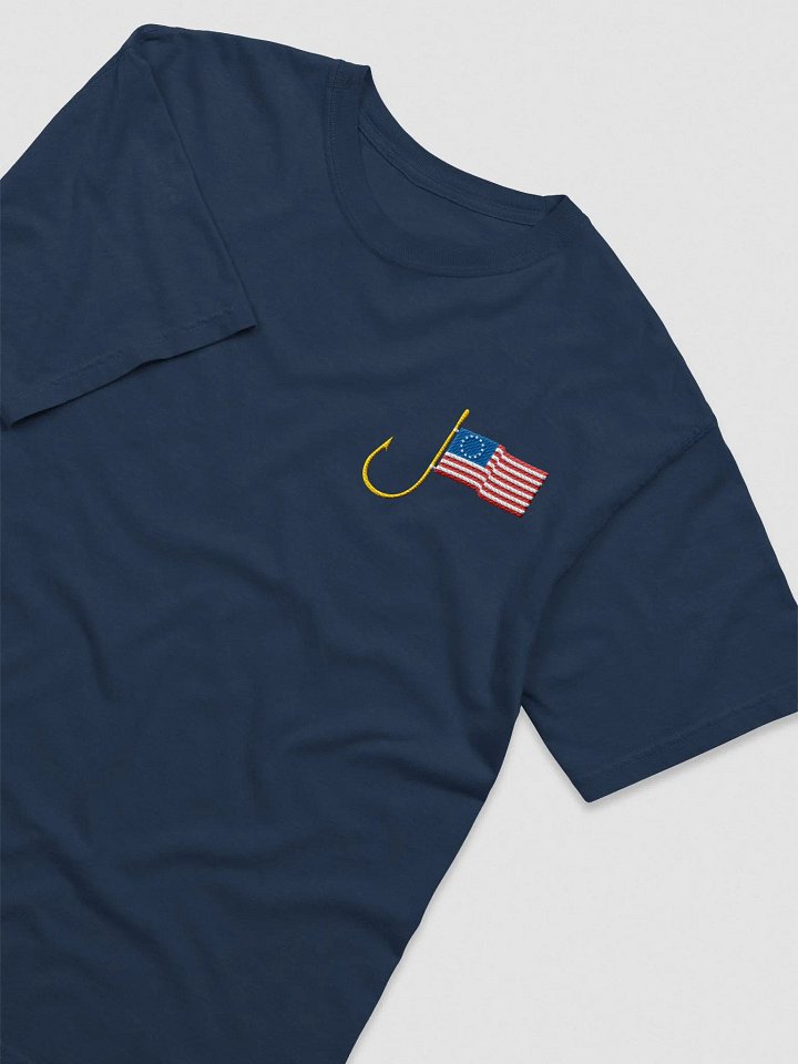 Hooked On Freedom Embroidered Tee product image (1)