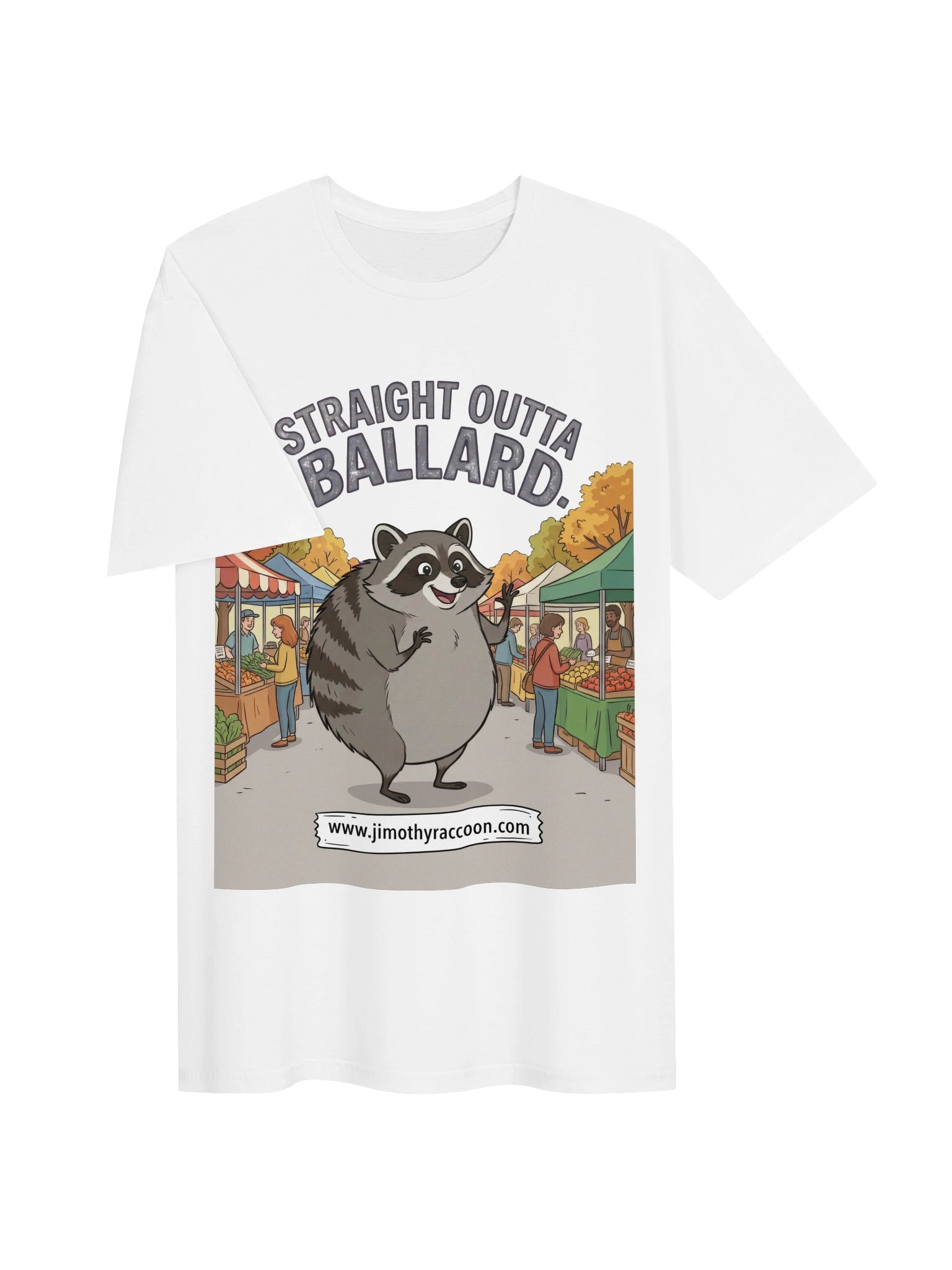 Straight Outta Ballard (White) product image (4)