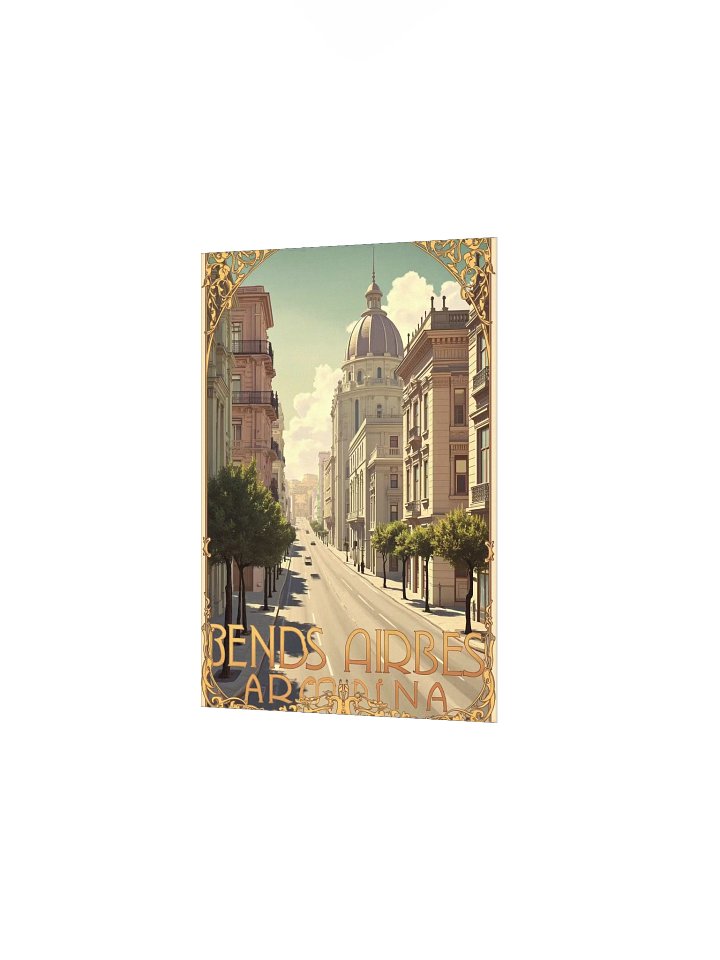 Buenos Aires: Art Nouveau Masterpiece Travel Poster (The Paris of the South) product image (10)