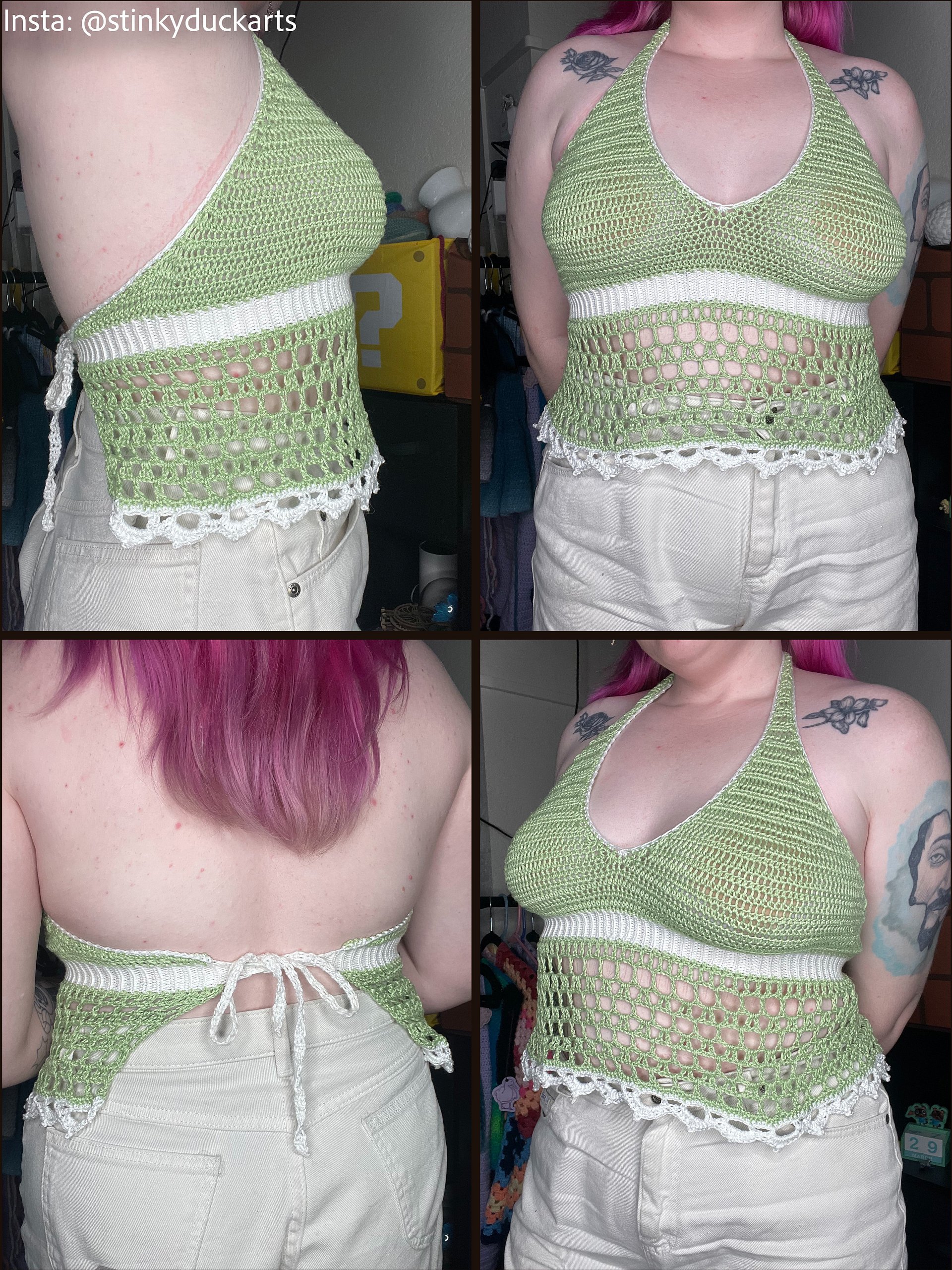 Hazel Halter Top - Crochet Pattern product image (5)