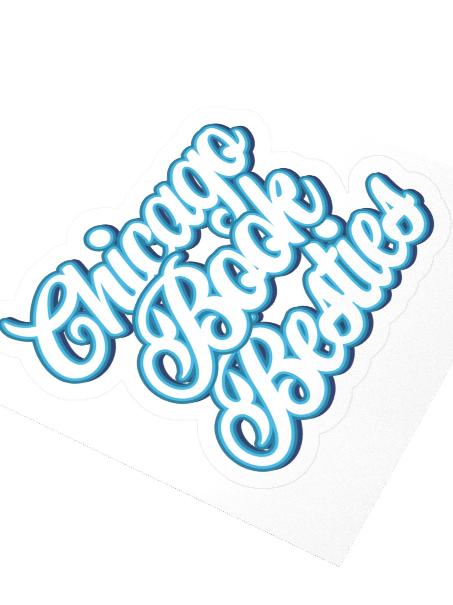 #ChicagoBookBesties Sticker product image (6)