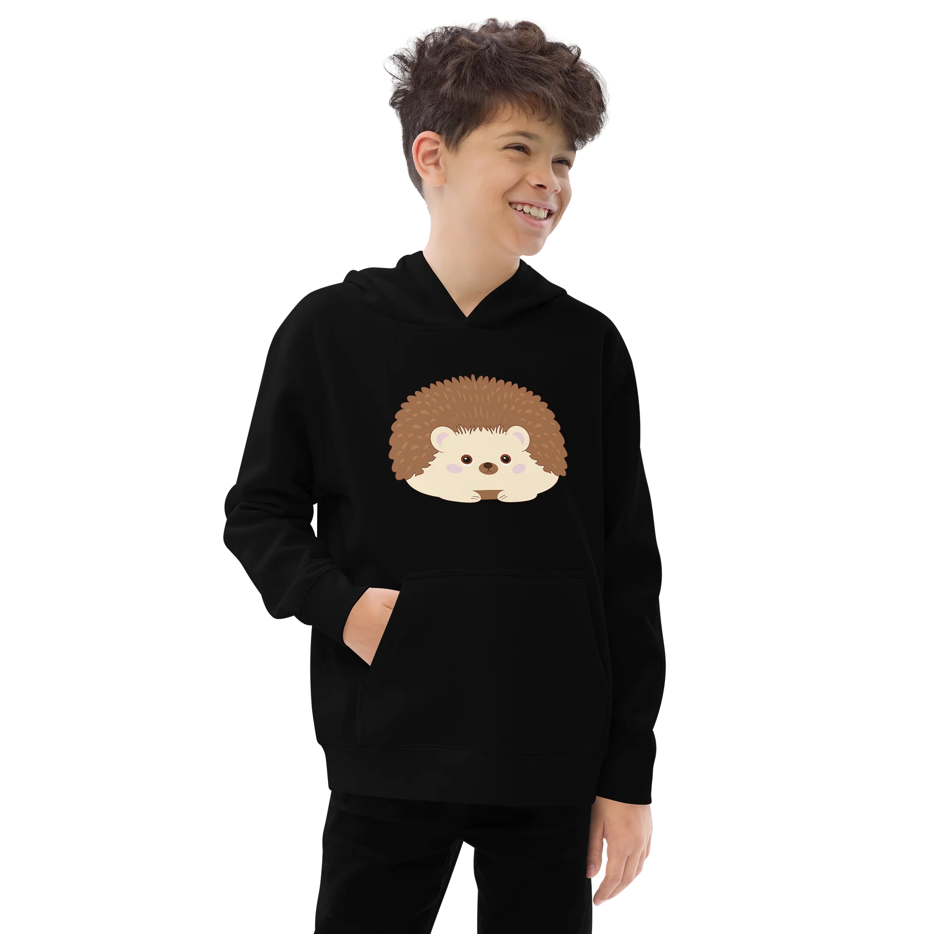 Woodland Animal Friends Hedgehog Youth Pullover product image (2)