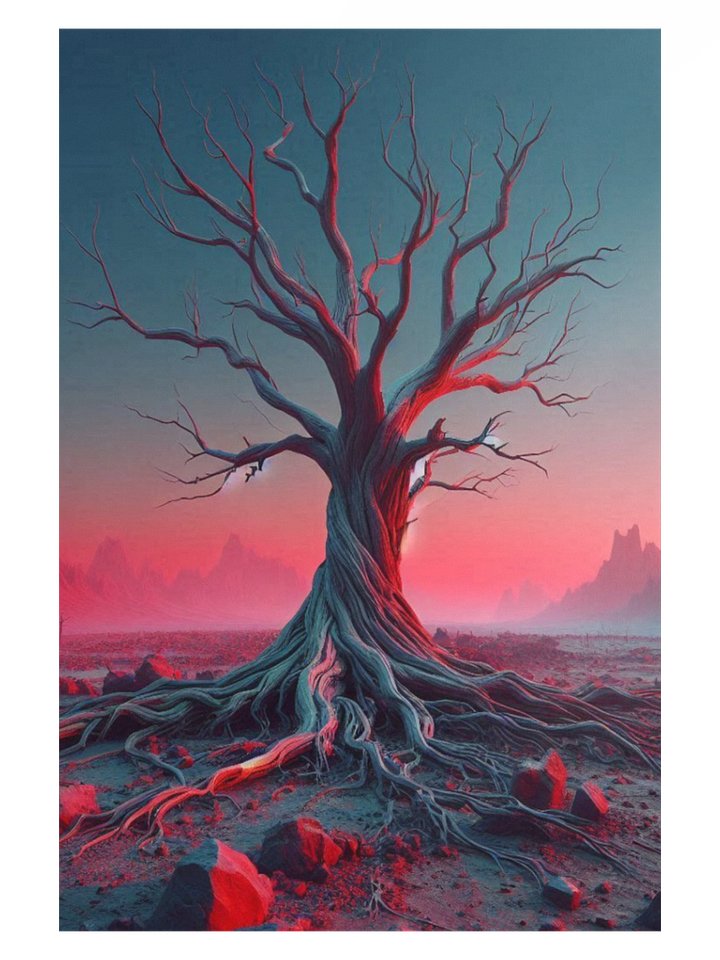 Alien Tree Enhanced Matte Paper Poster product image (1)