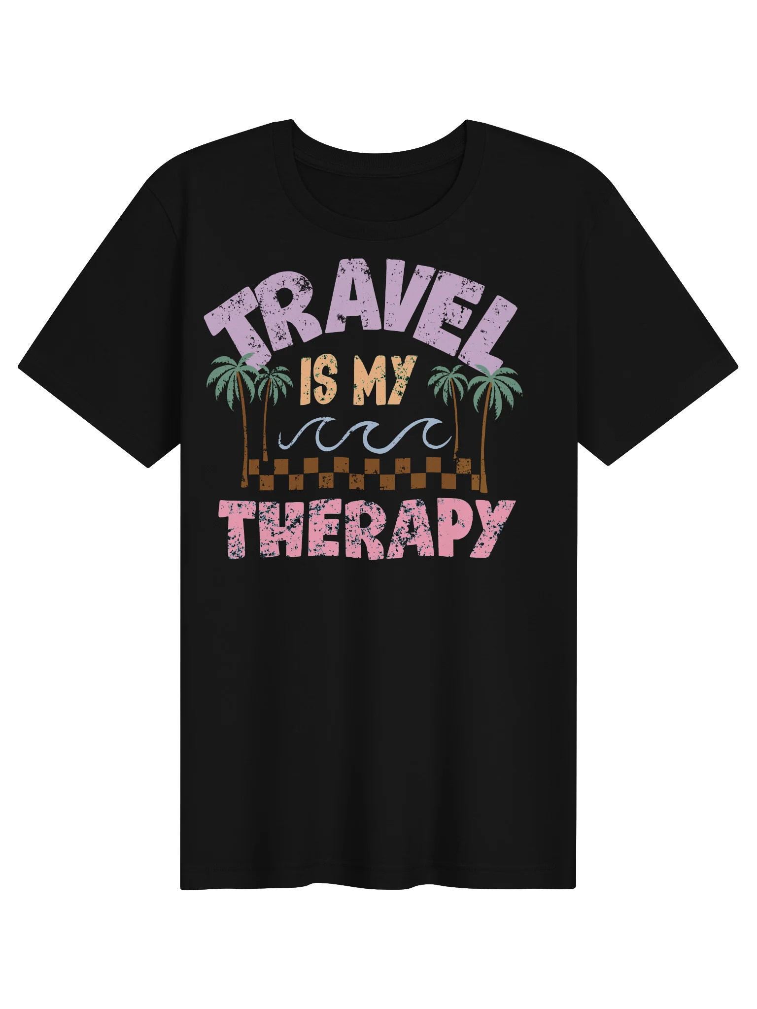 Travel Is My Therapy T-Shirt product image (1)