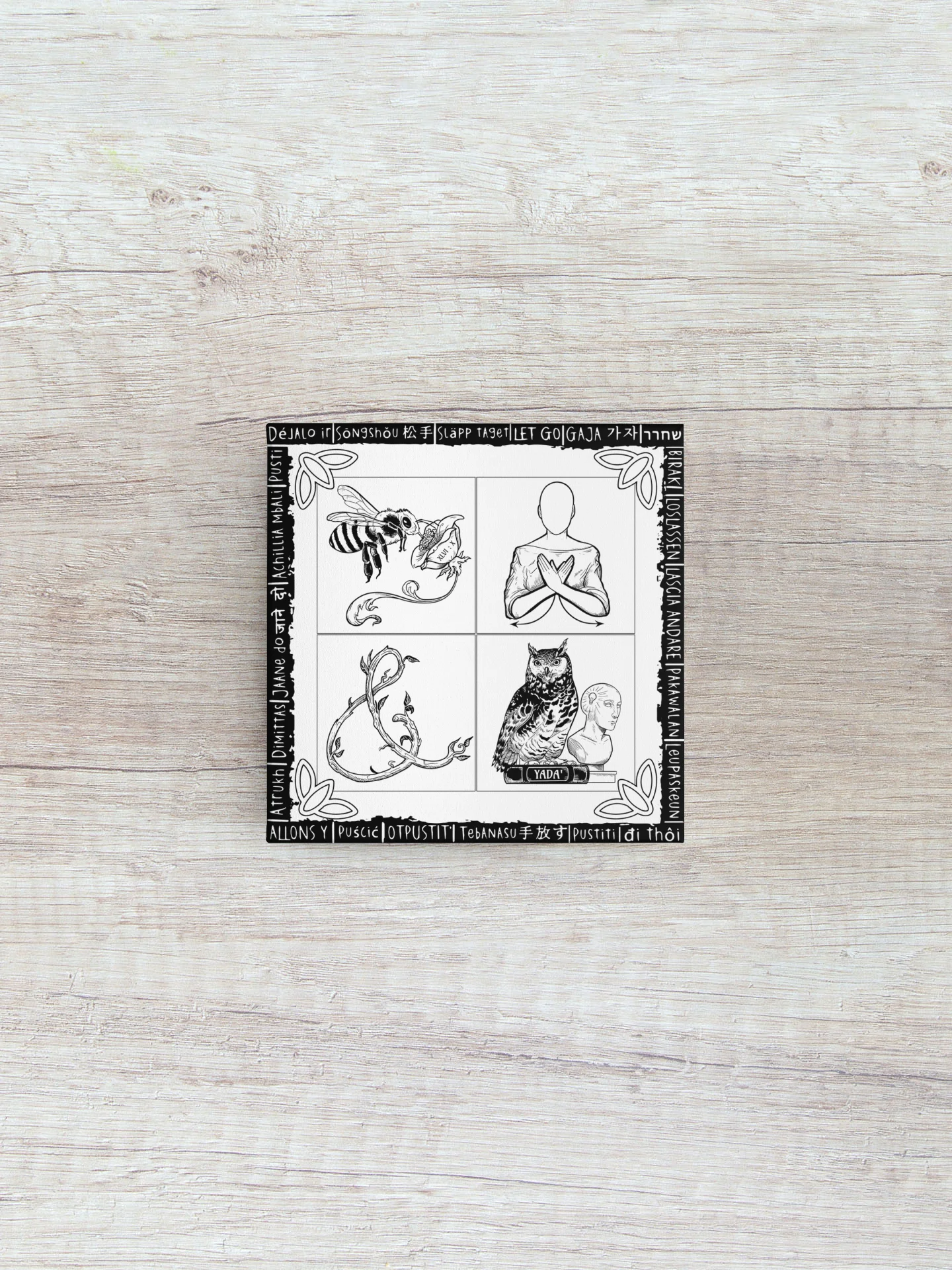 Wall Art (Bee still & know) product image (4)