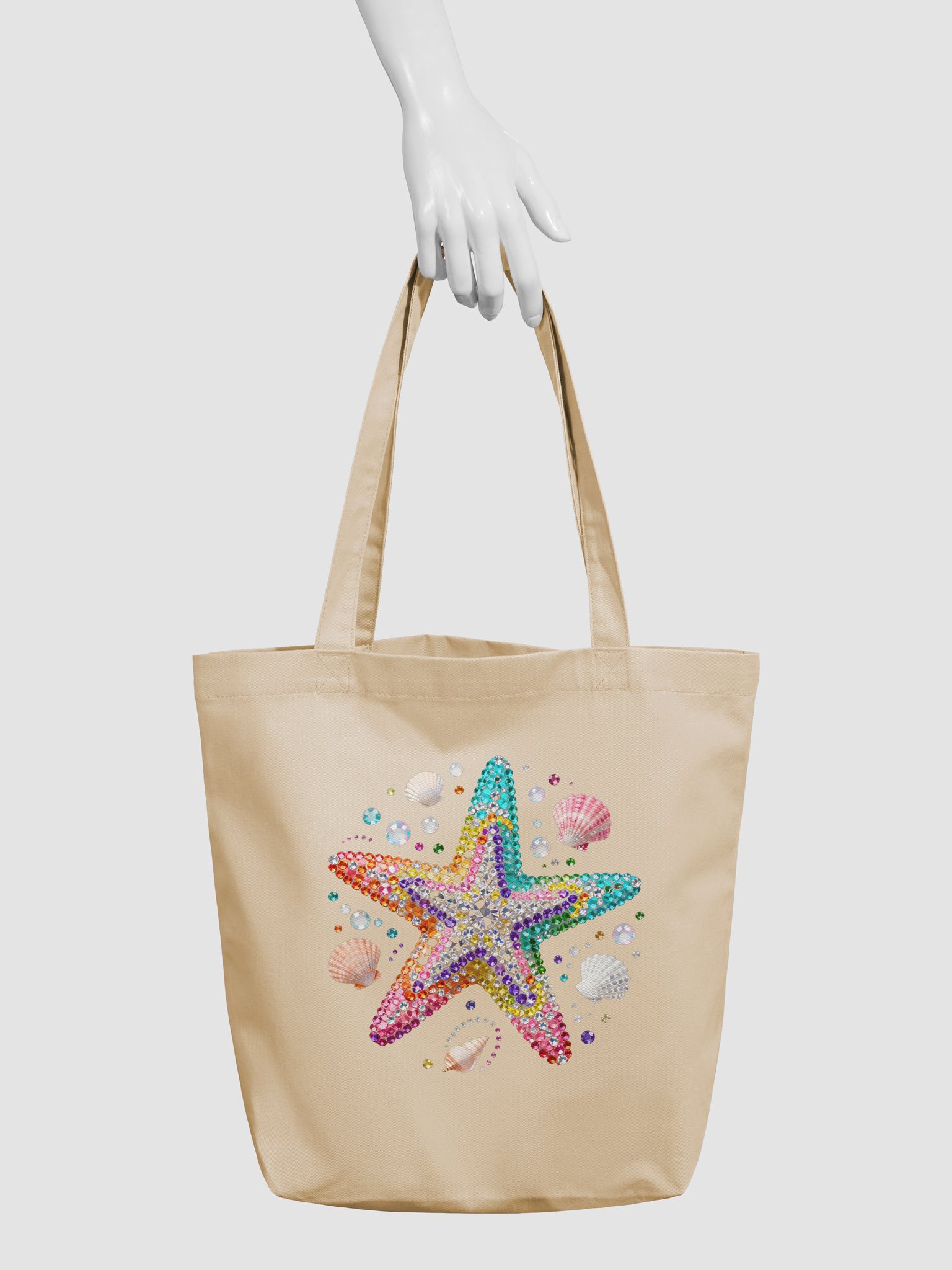 Starfish Sparkles Tote Bag product image (3)