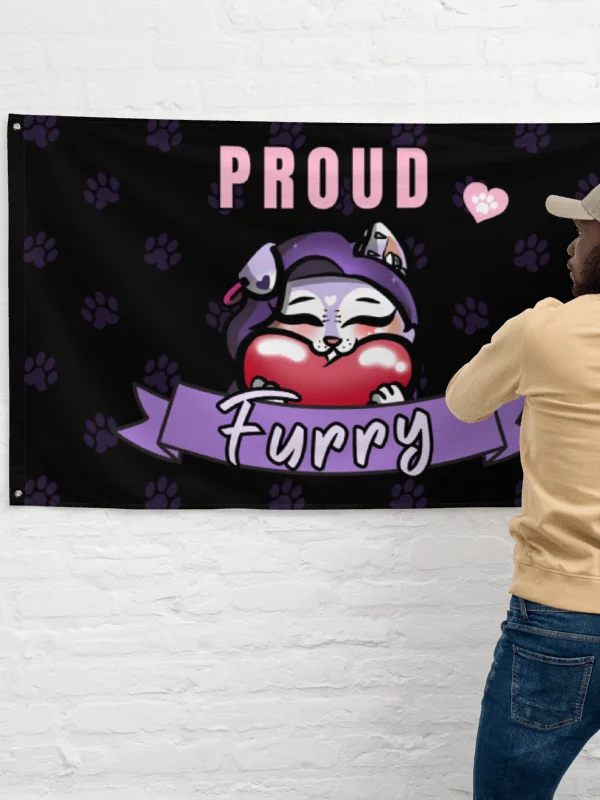 Proud Furry Tapestry product image (1)
