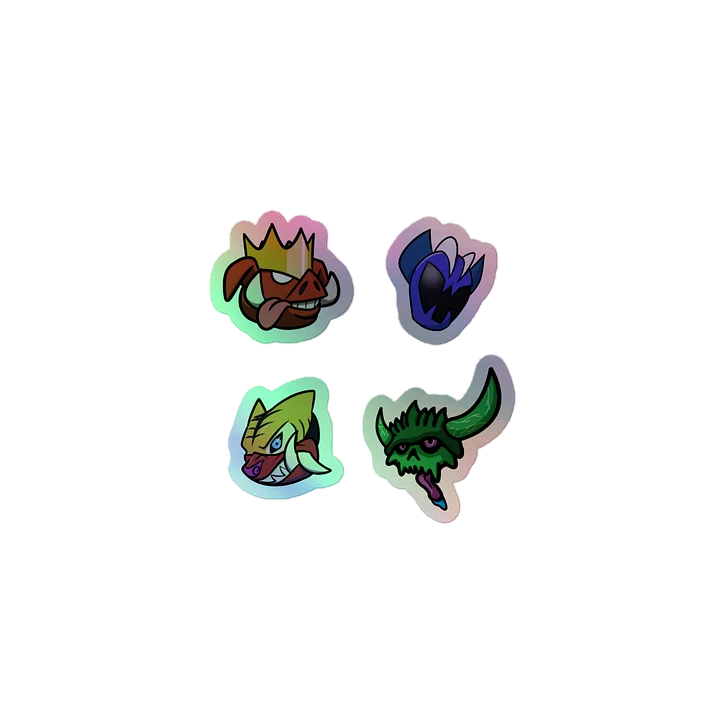 HOLO VILLAIN STICKERS! product image (1)