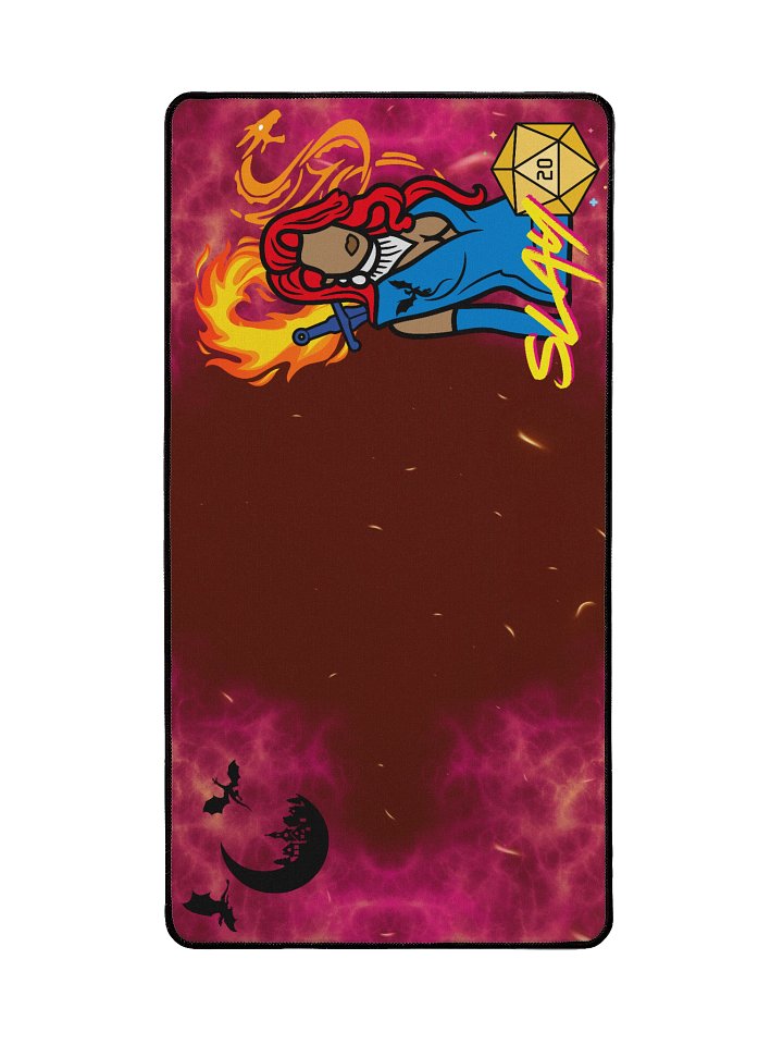 Slay Queen d20 Desk Mat product image (2)
