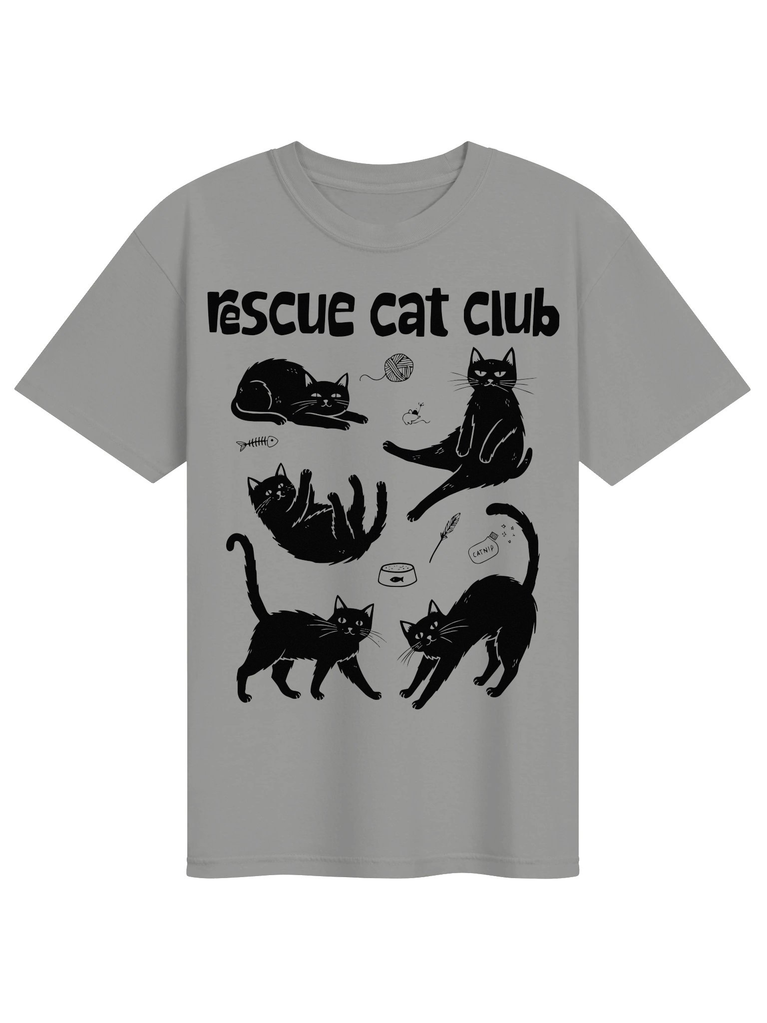 Rescue Cat Club T Shirt product image (5)