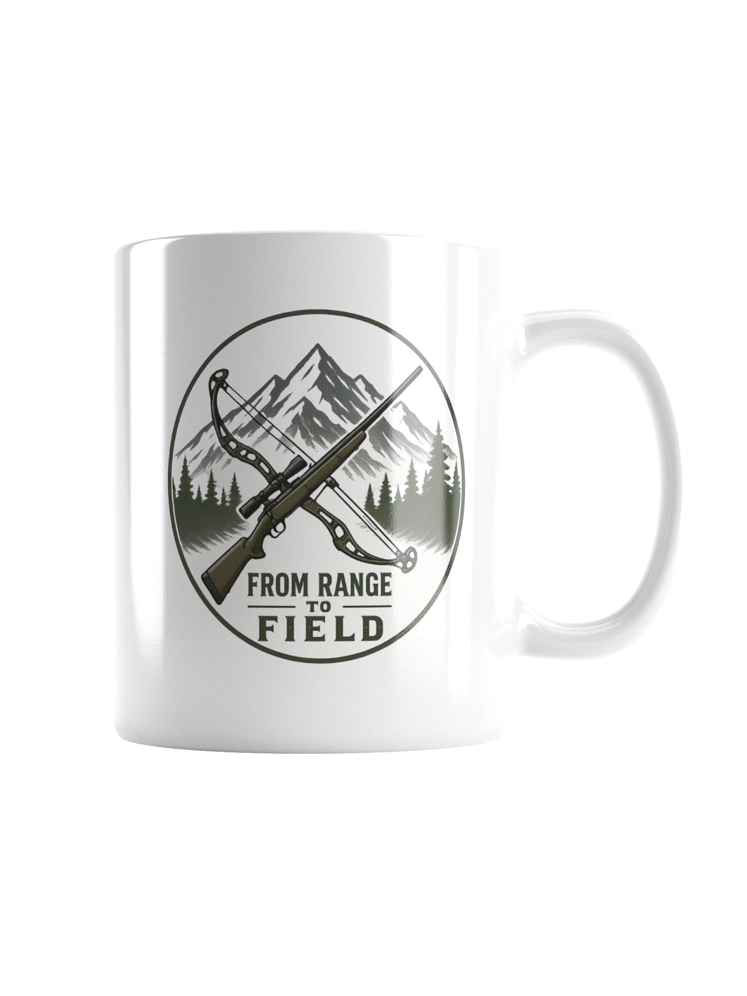 Elk I Think? Mug in White product image (7)