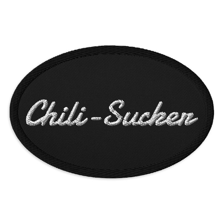 Chili-Sucker embroidered patch product image (1)