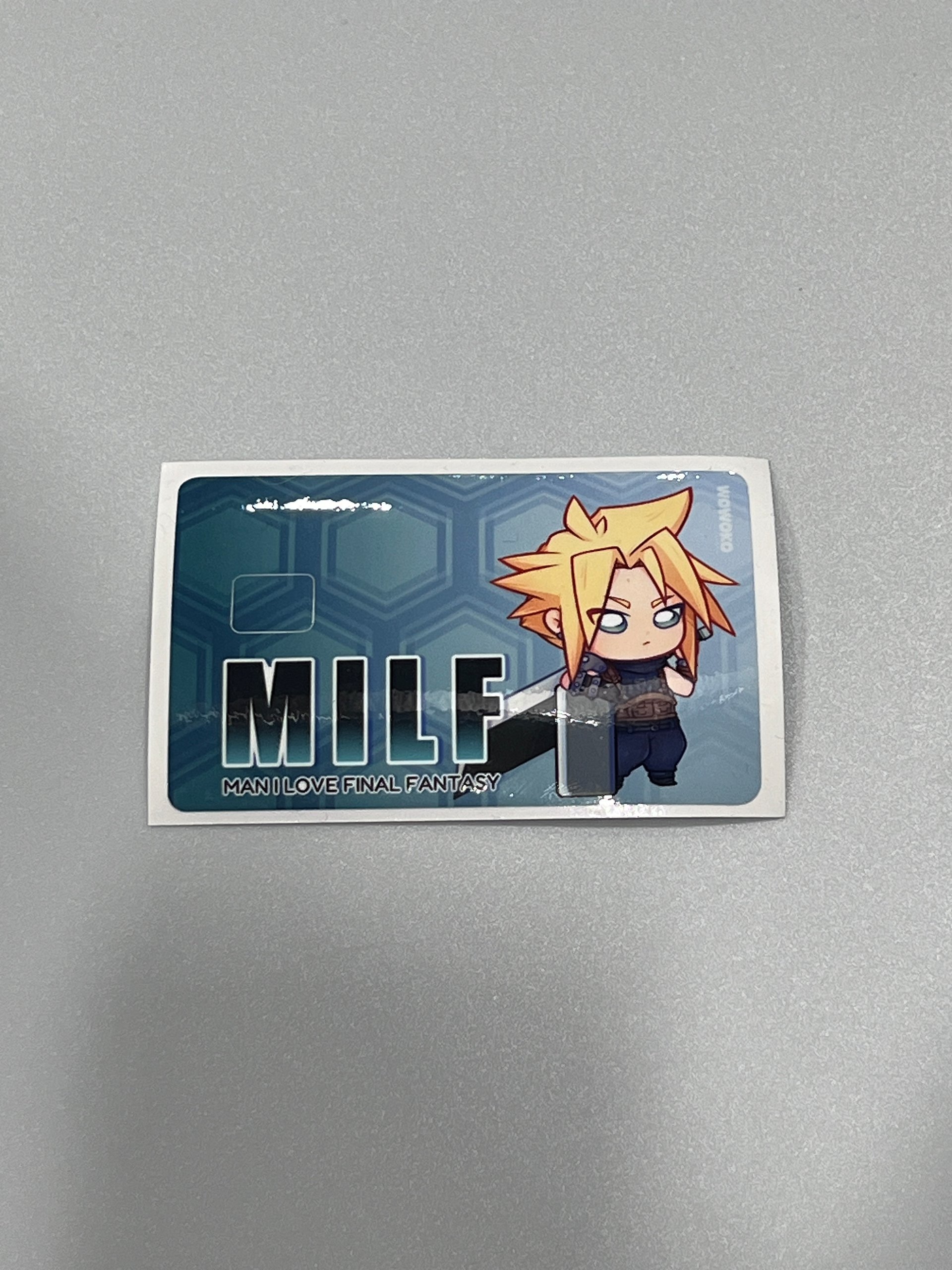 MILF Man I Love Final Fantasy - Card Skin product image (1)