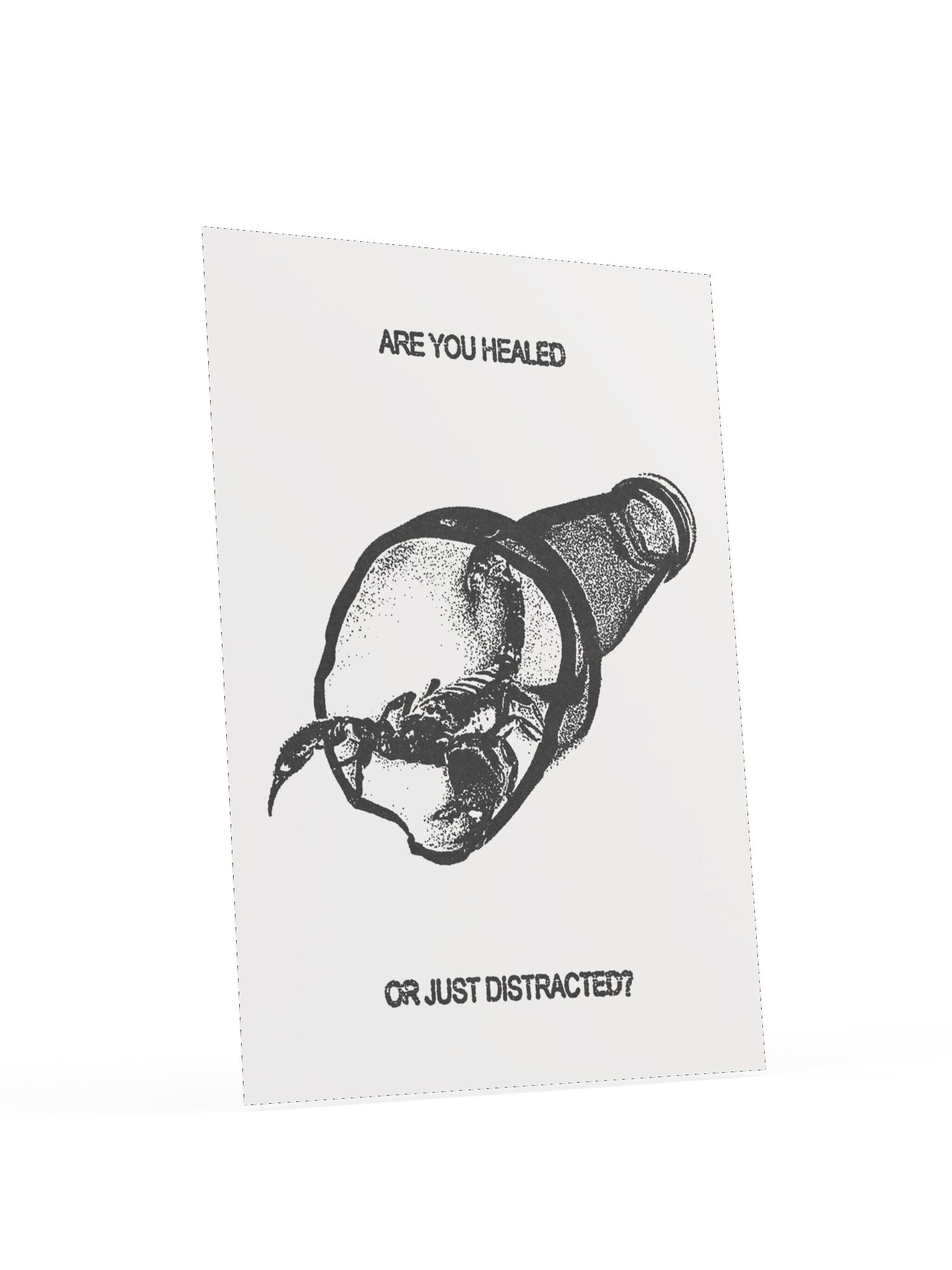 HEALED/DISTRACTED POSTER product image (22)