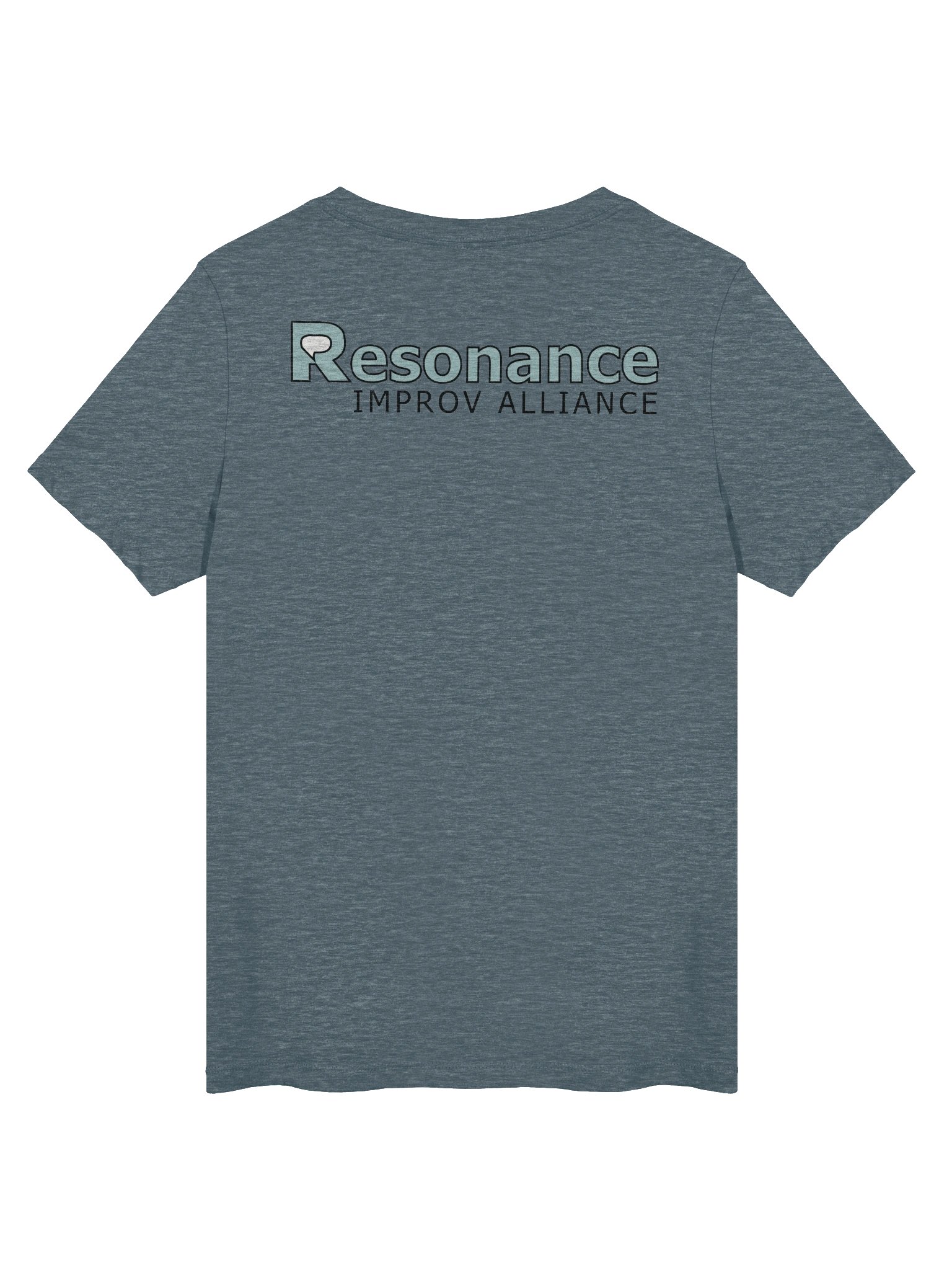 Resonance in Blue Ladies' V-Neck Tee product image (3)