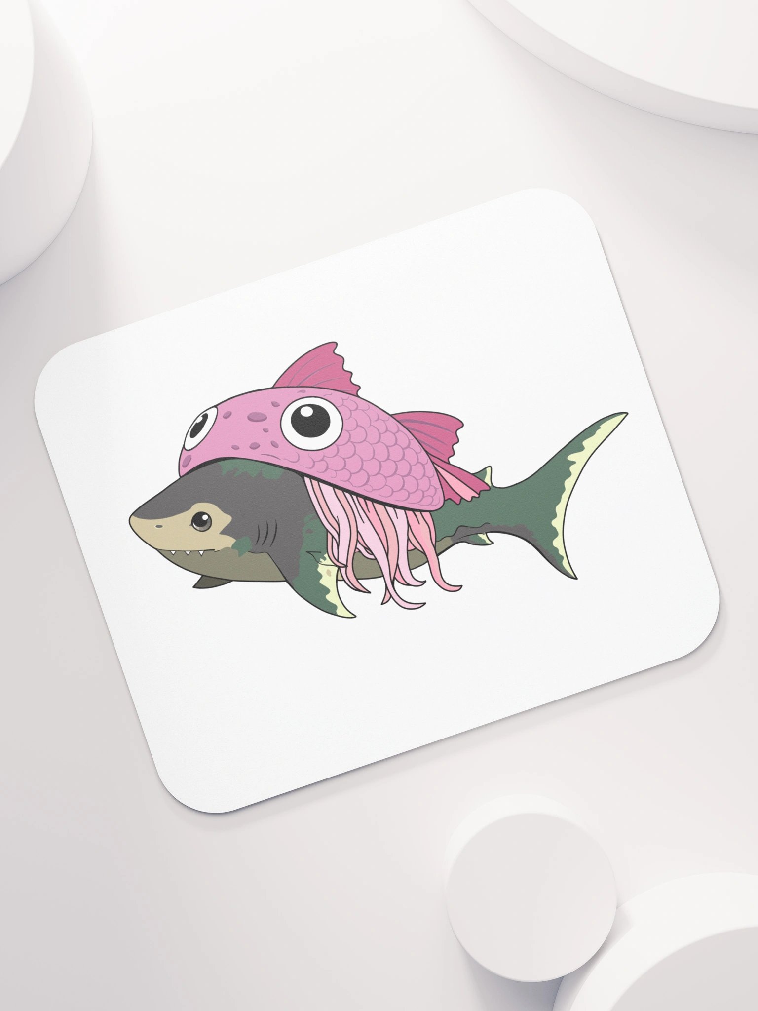Manipulative Maws - White Mouse Pad product image (7)