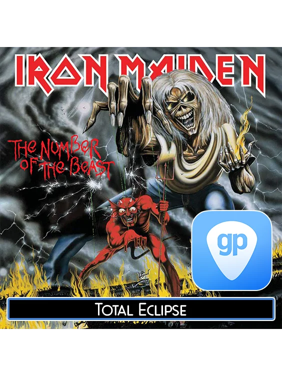 Total Eclipse | PDF Tab + Guitar Pro | Iron Maiden product image (1)