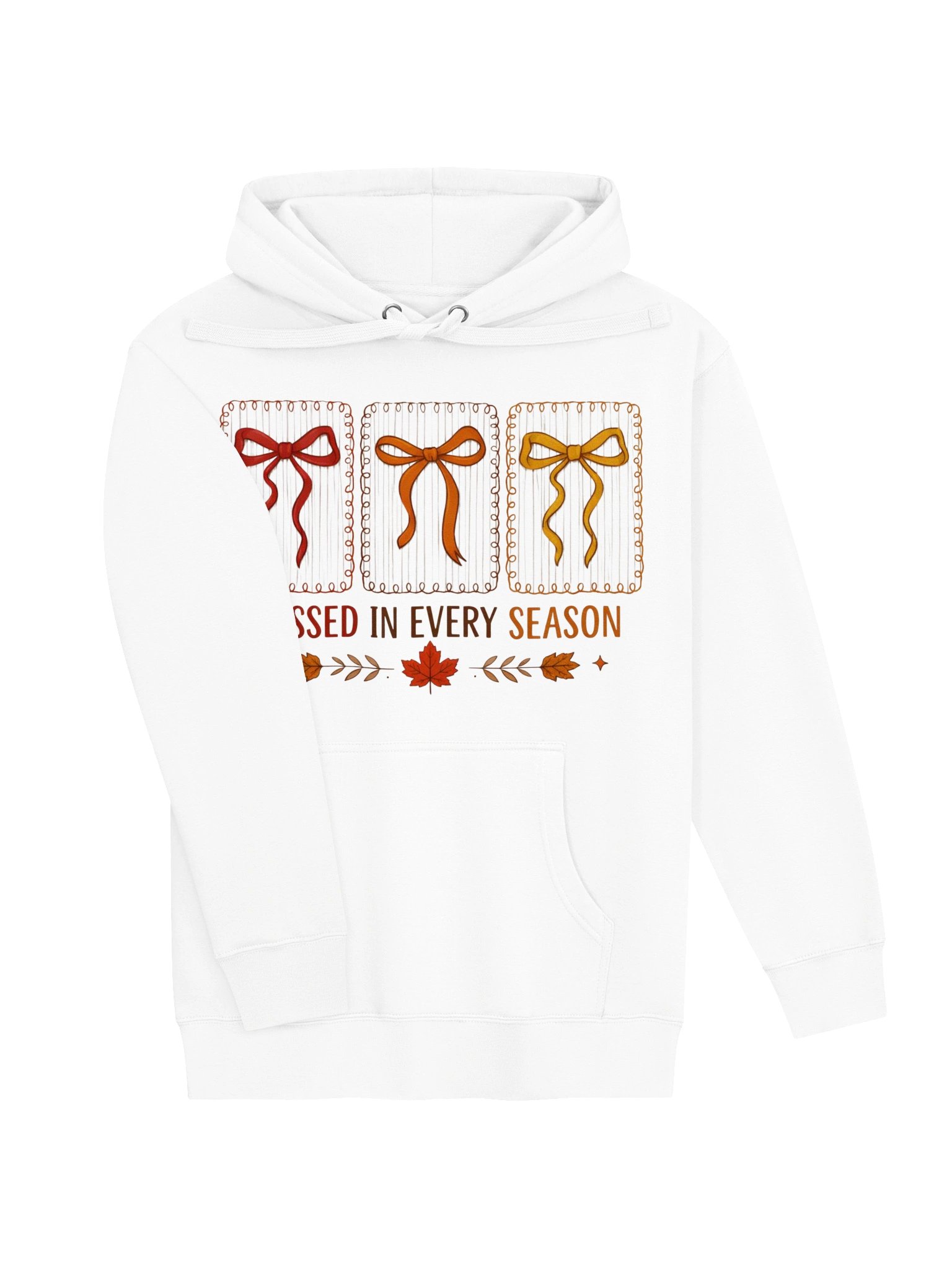 Blessed in Every Season | Thanksgiving Autumn Hoodie product image (3)