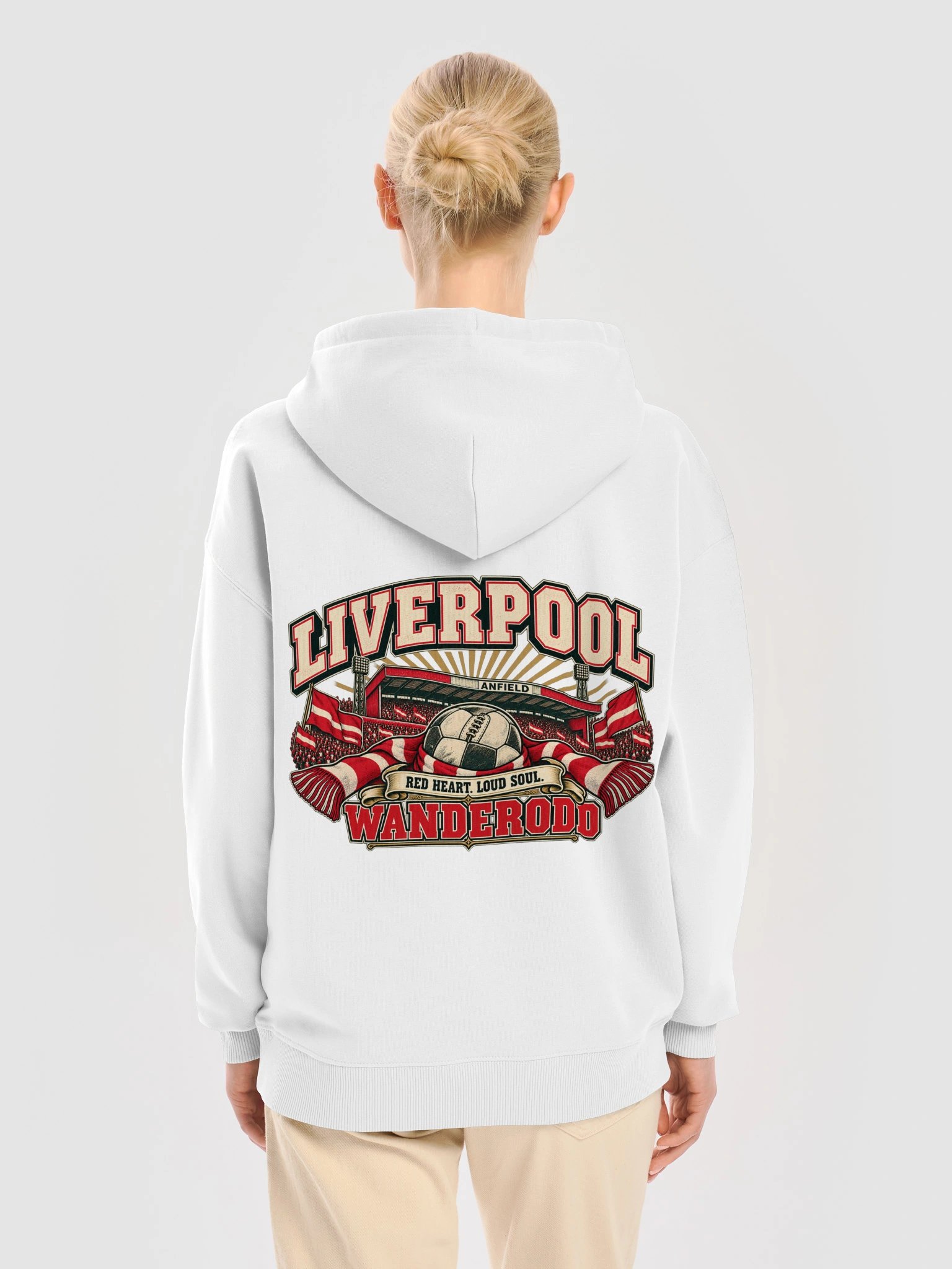 Liverpool Retro Football Hoodie | WanderOdd product image (37)