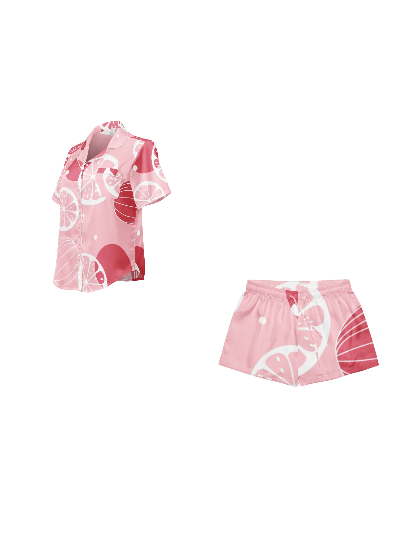 Pink Citrus Short Pajama Set product image (1)